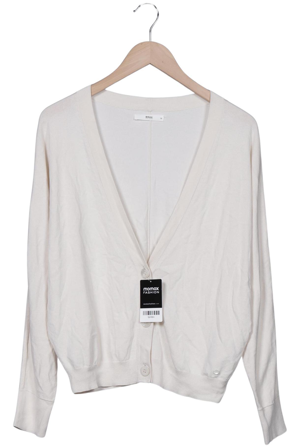 

Brax Damen Strickjacke, cremeweiß, Gr. 36