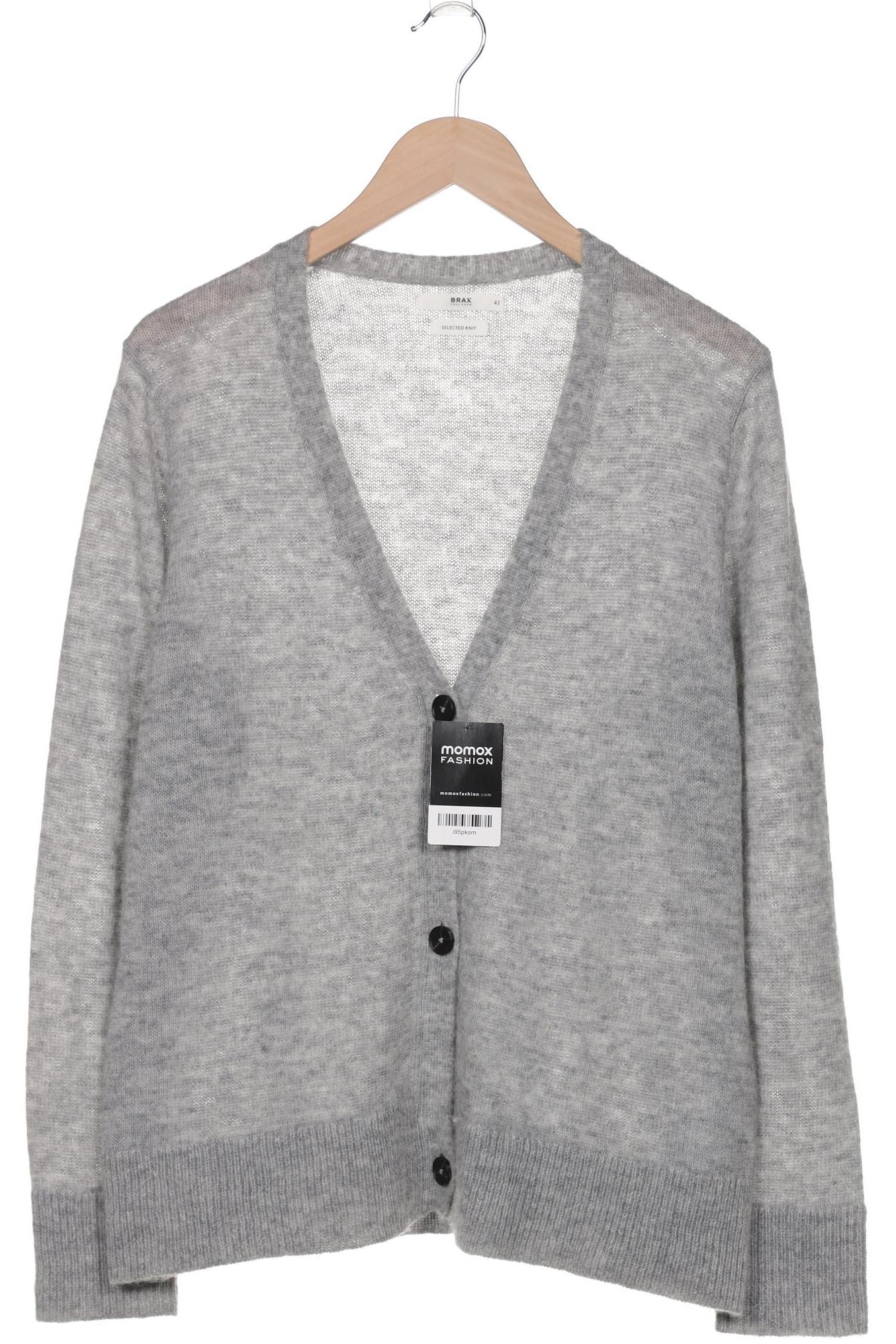 

Brax Damen Strickjacke, grau, Gr. 42