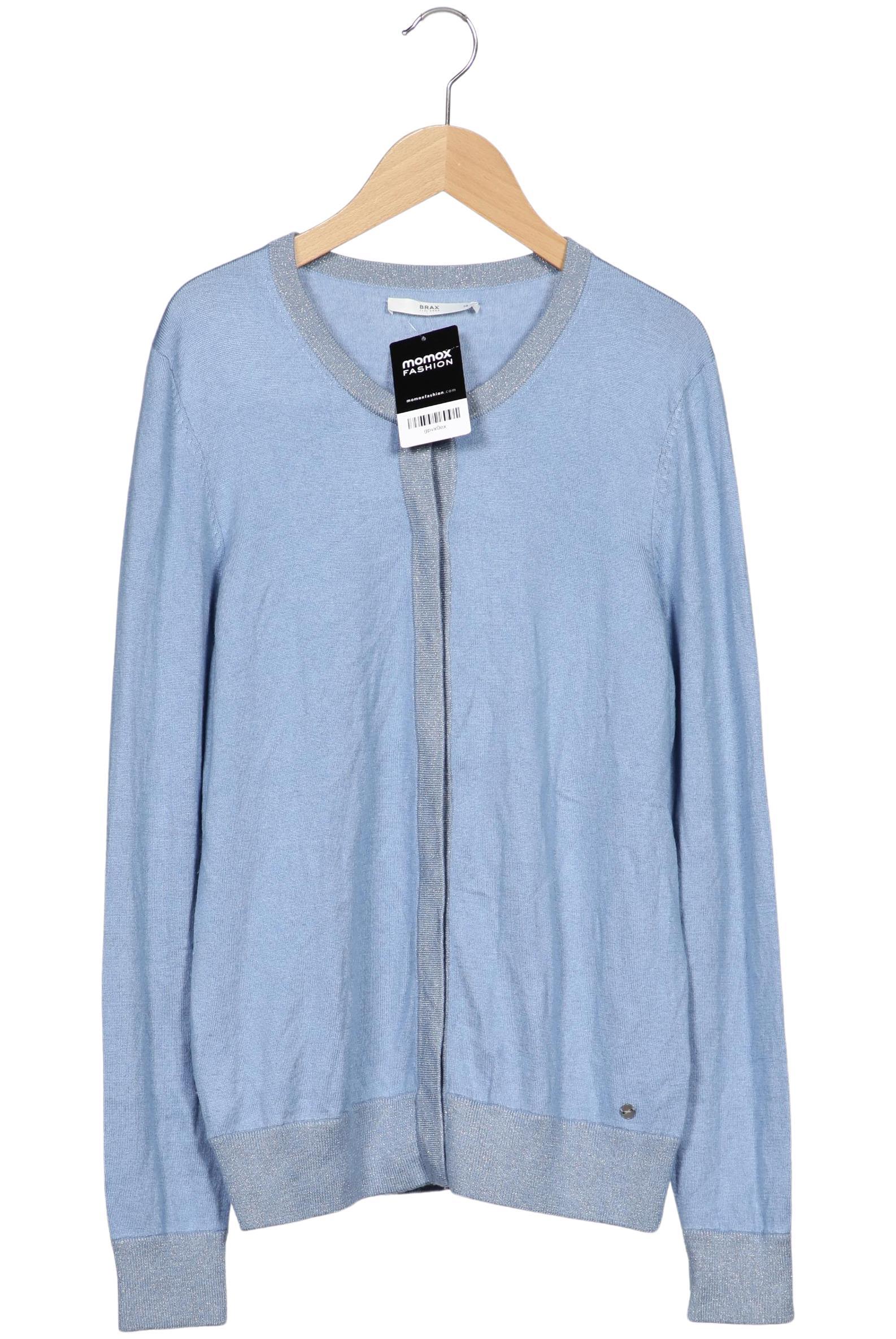 

Brax Damen Strickjacke, hellblau, Gr. 38