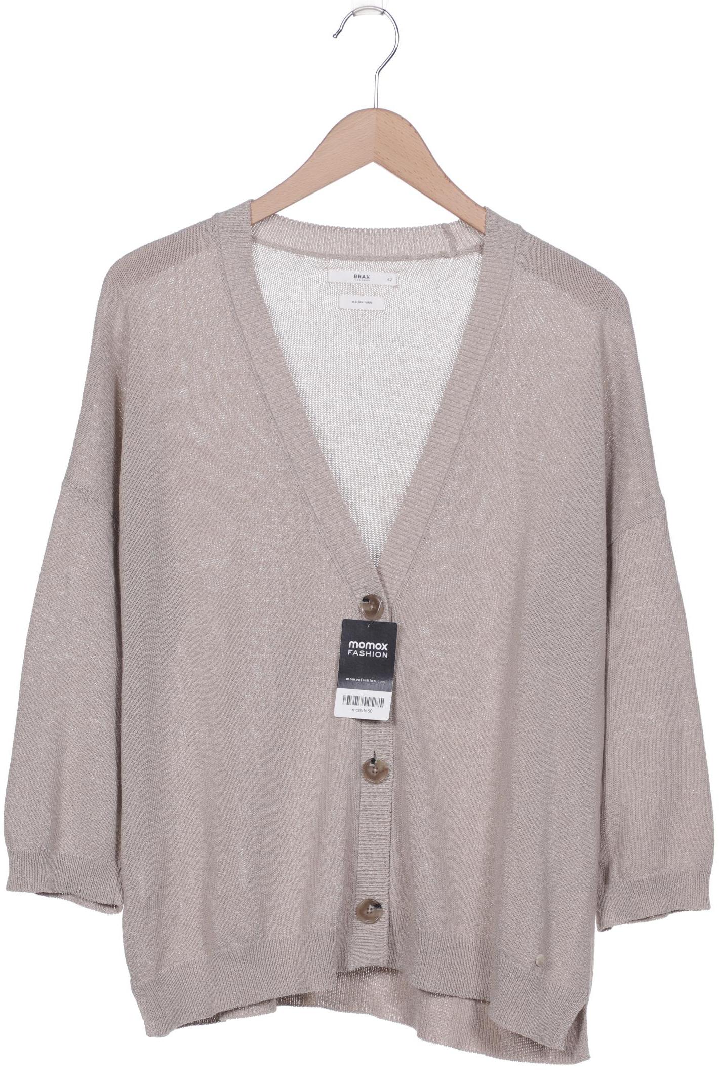 

Brax Damen Strickjacke, beige, Gr. 42