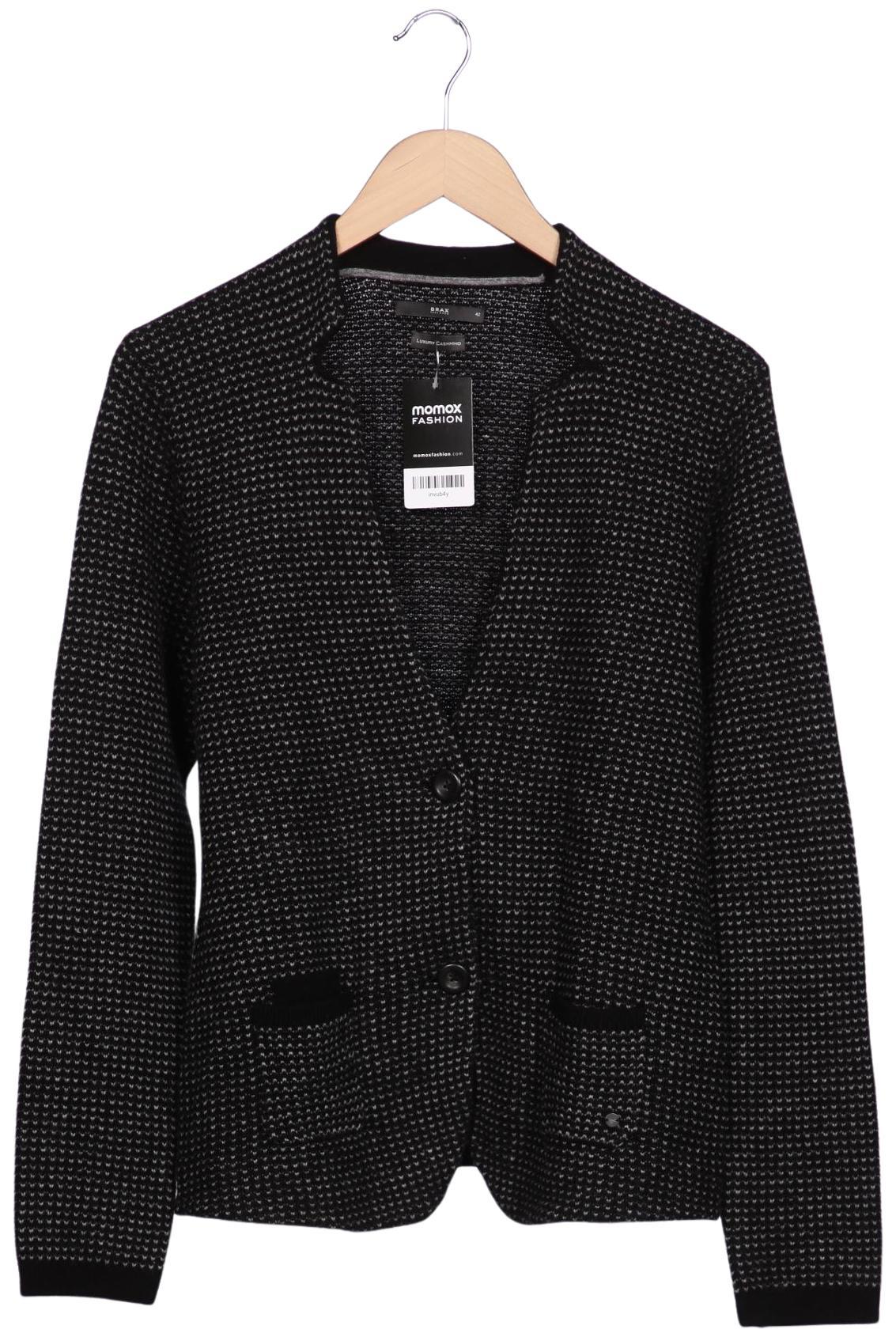 

Brax Damen Strickjacke, schwarz, Gr. 42