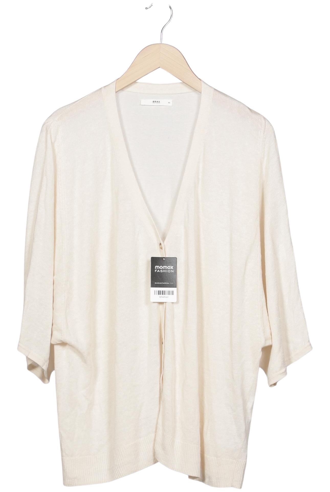 

Brax Damen Strickjacke, cremeweiß, Gr. 46