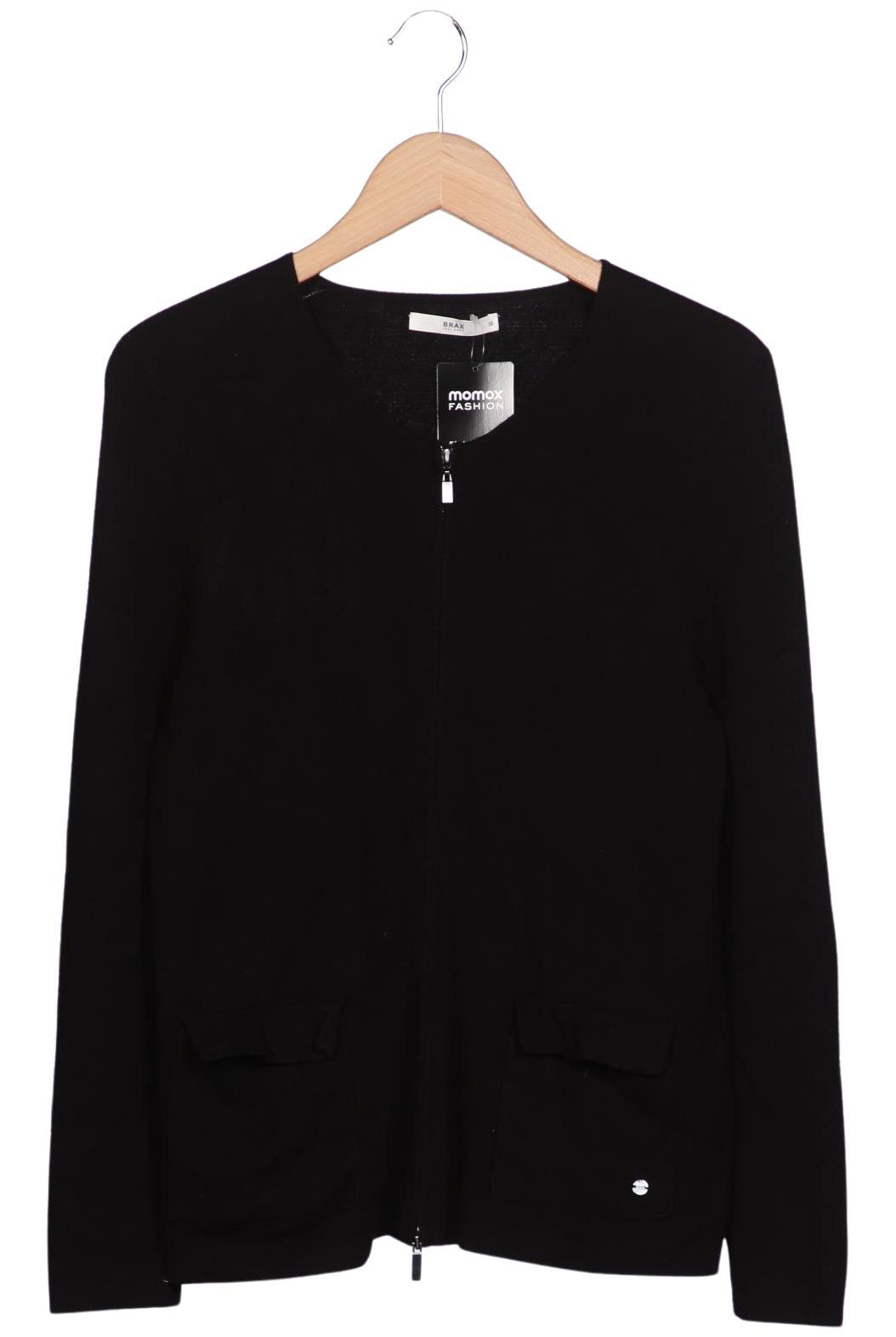 

Brax Damen Strickjacke, schwarz, Gr. 38