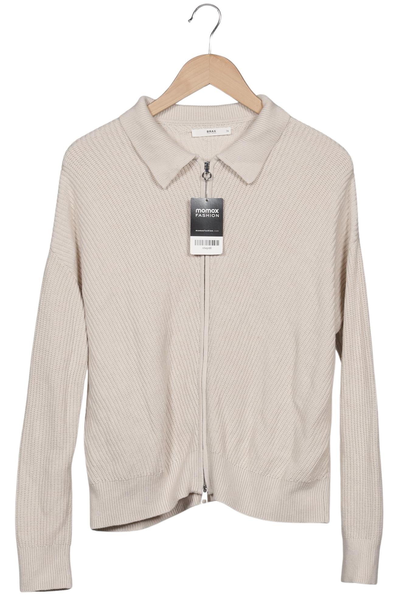 

Brax Damen Strickjacke, beige, Gr. 36