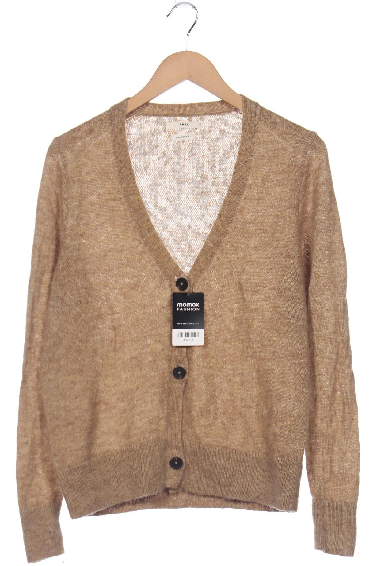 

Brax Damen Strickjacke, beige, Gr. 38