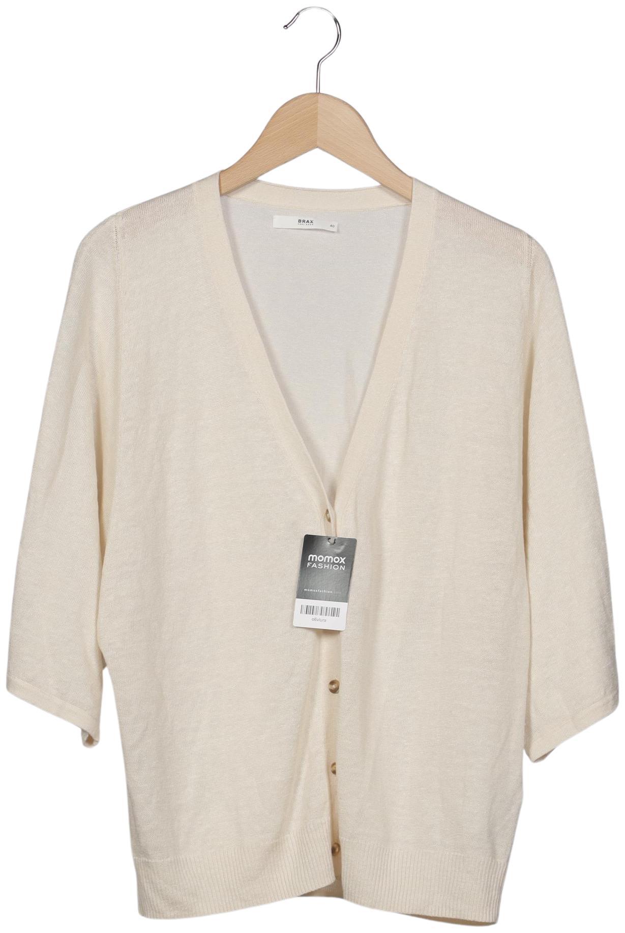 

Brax Damen Strickjacke, cremeweiß, Gr. 40