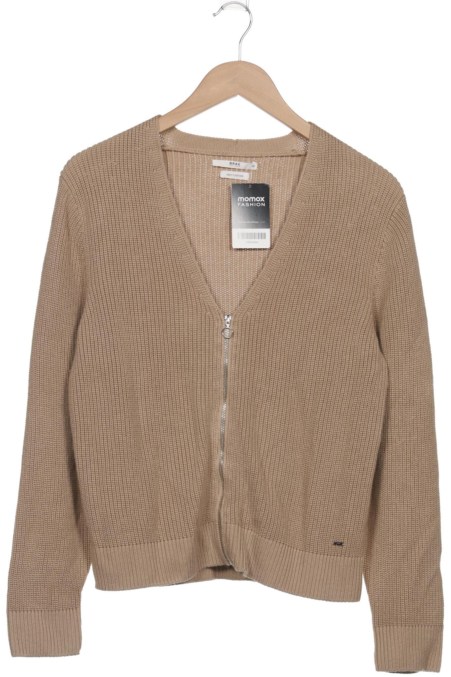 

Brax Damen Strickjacke, beige, Gr. 40