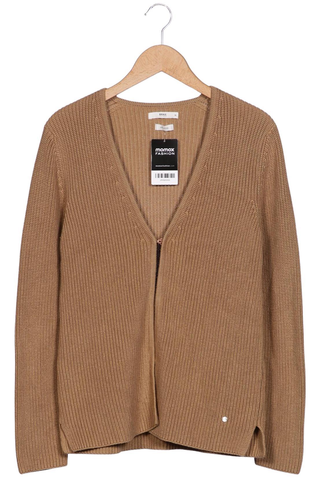 

Brax Damen Strickjacke, beige, Gr. 36