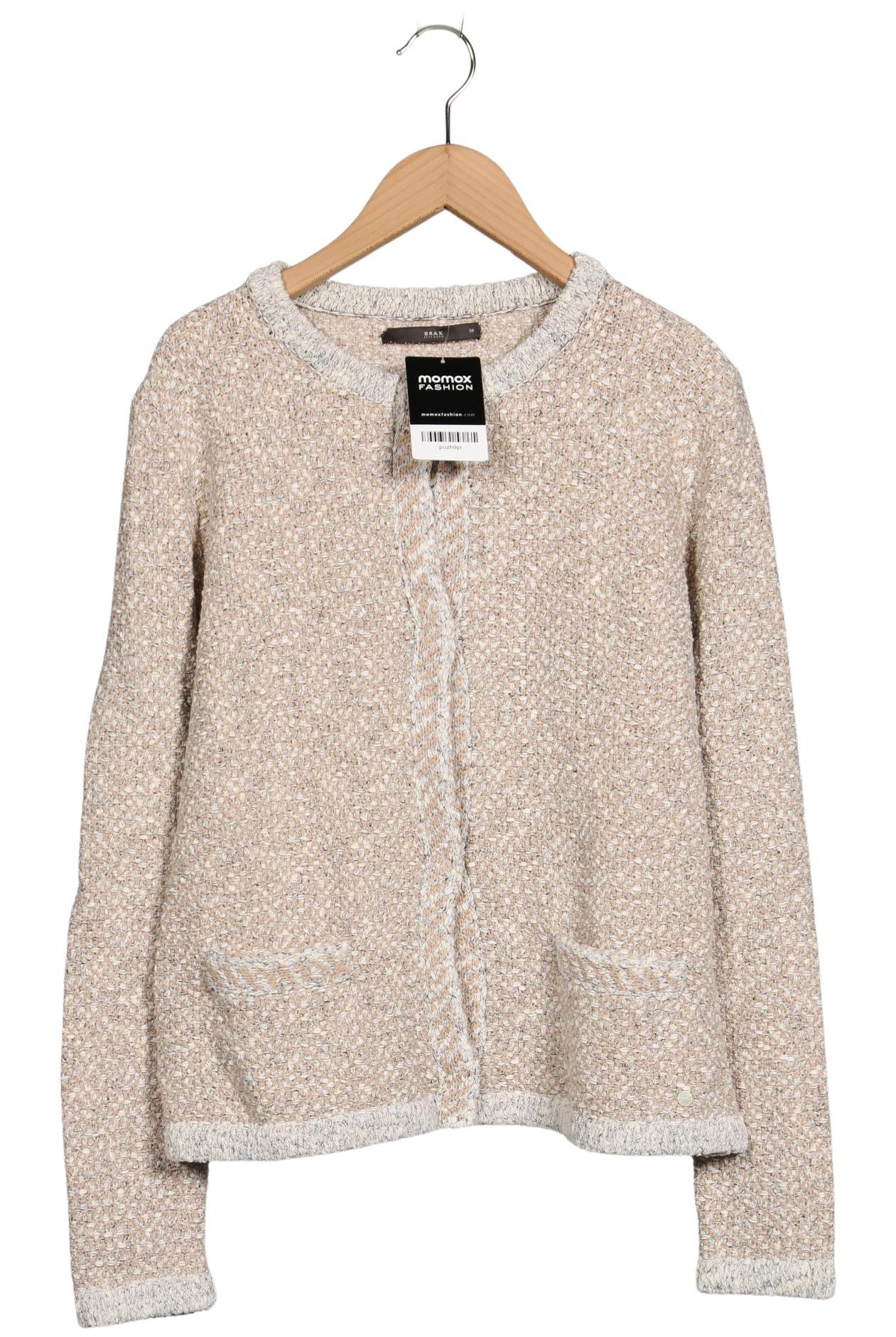 

Brax Damen Strickjacke, beige, Gr. 38