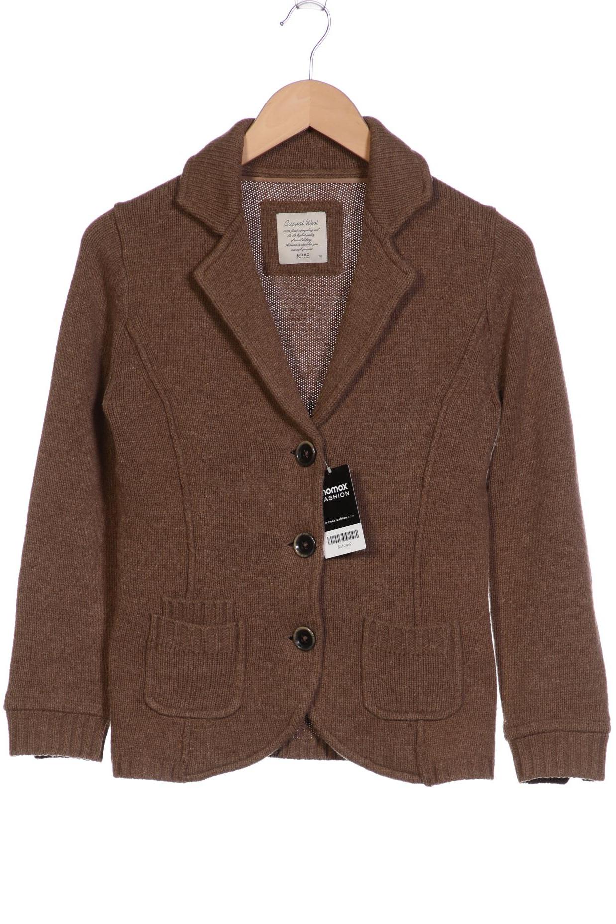 

Brax Damen Strickjacke, braun, Gr. 36