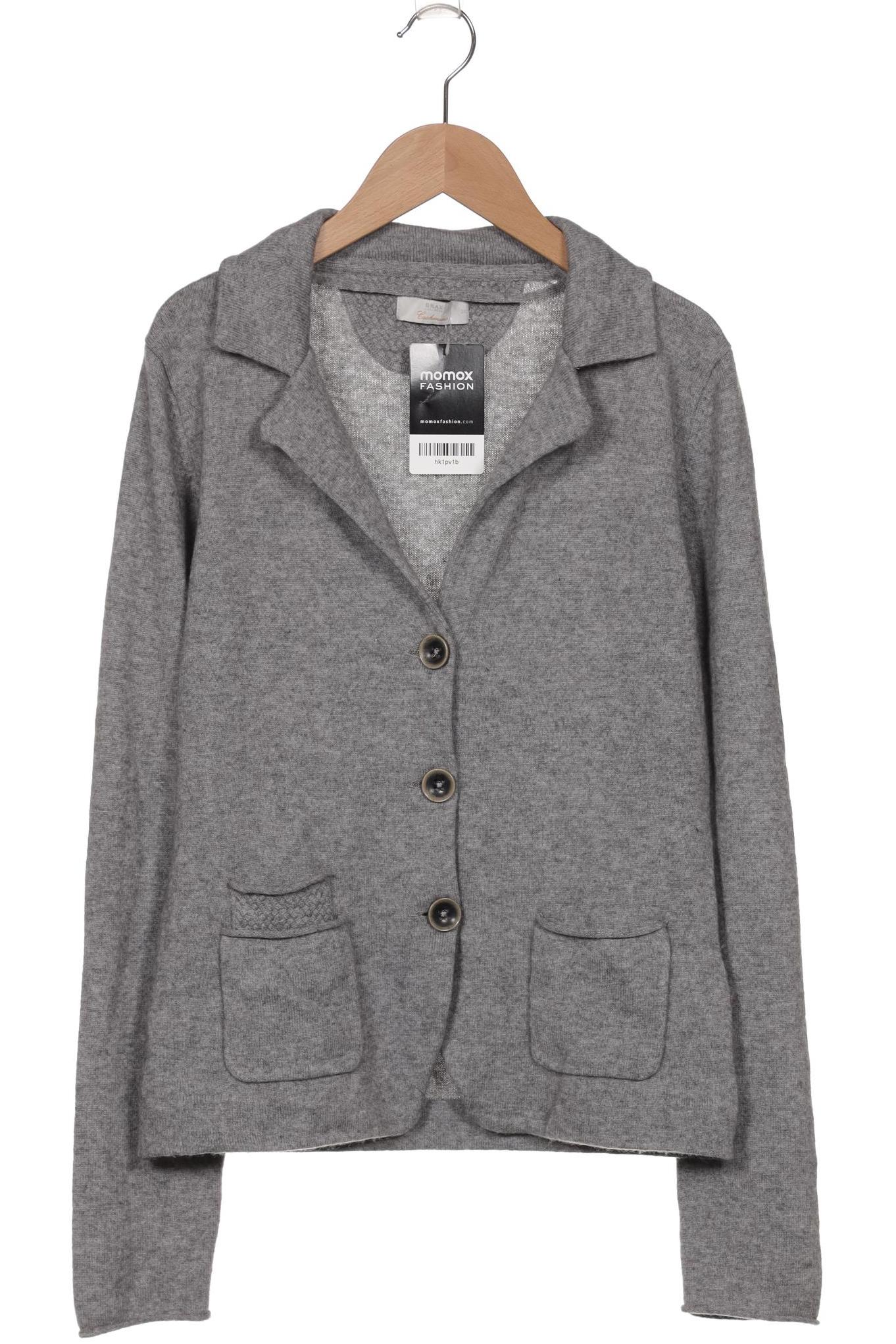 

Brax Damen Strickjacke, grau, Gr. 38