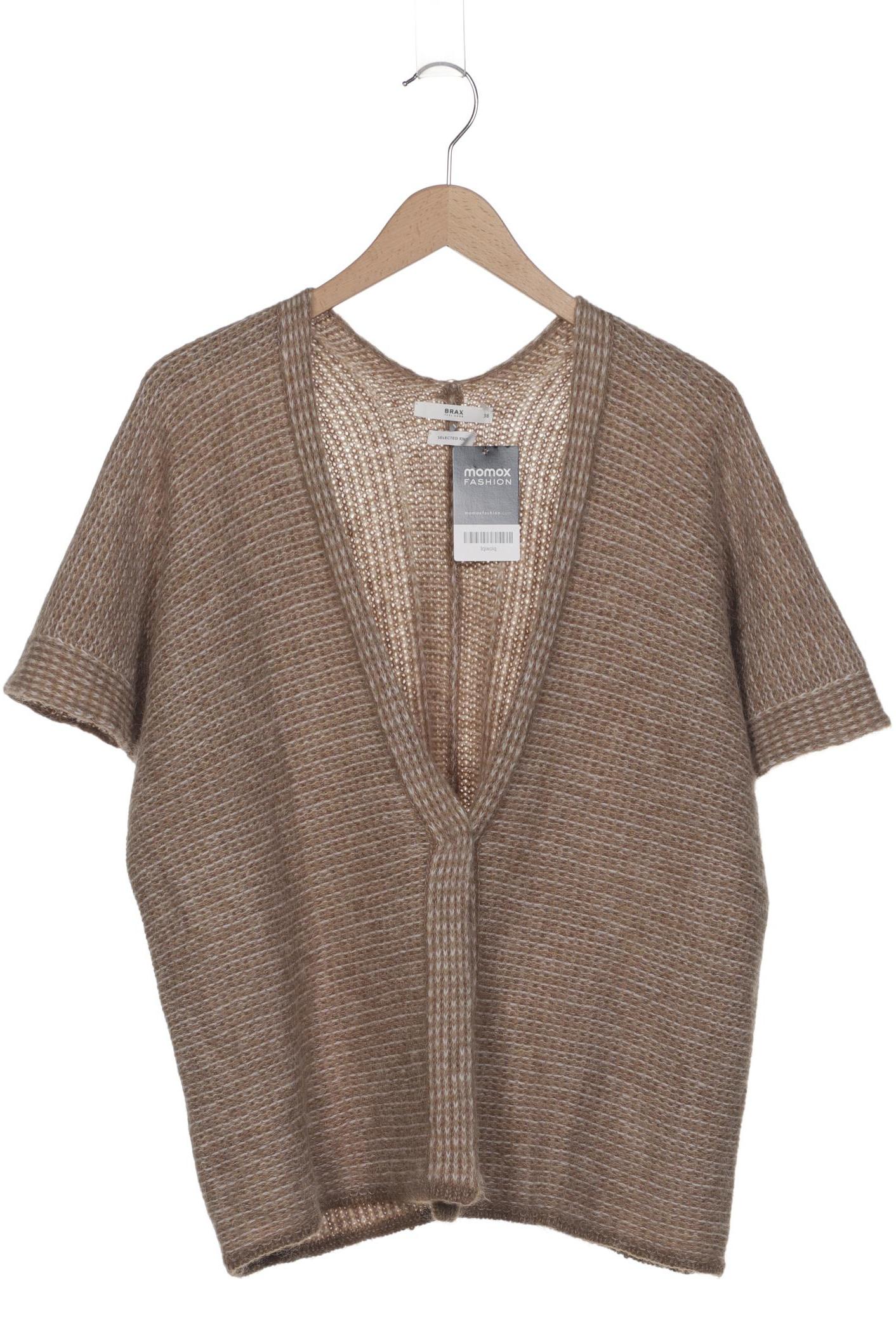 

Brax Damen Strickjacke, beige, Gr. 38