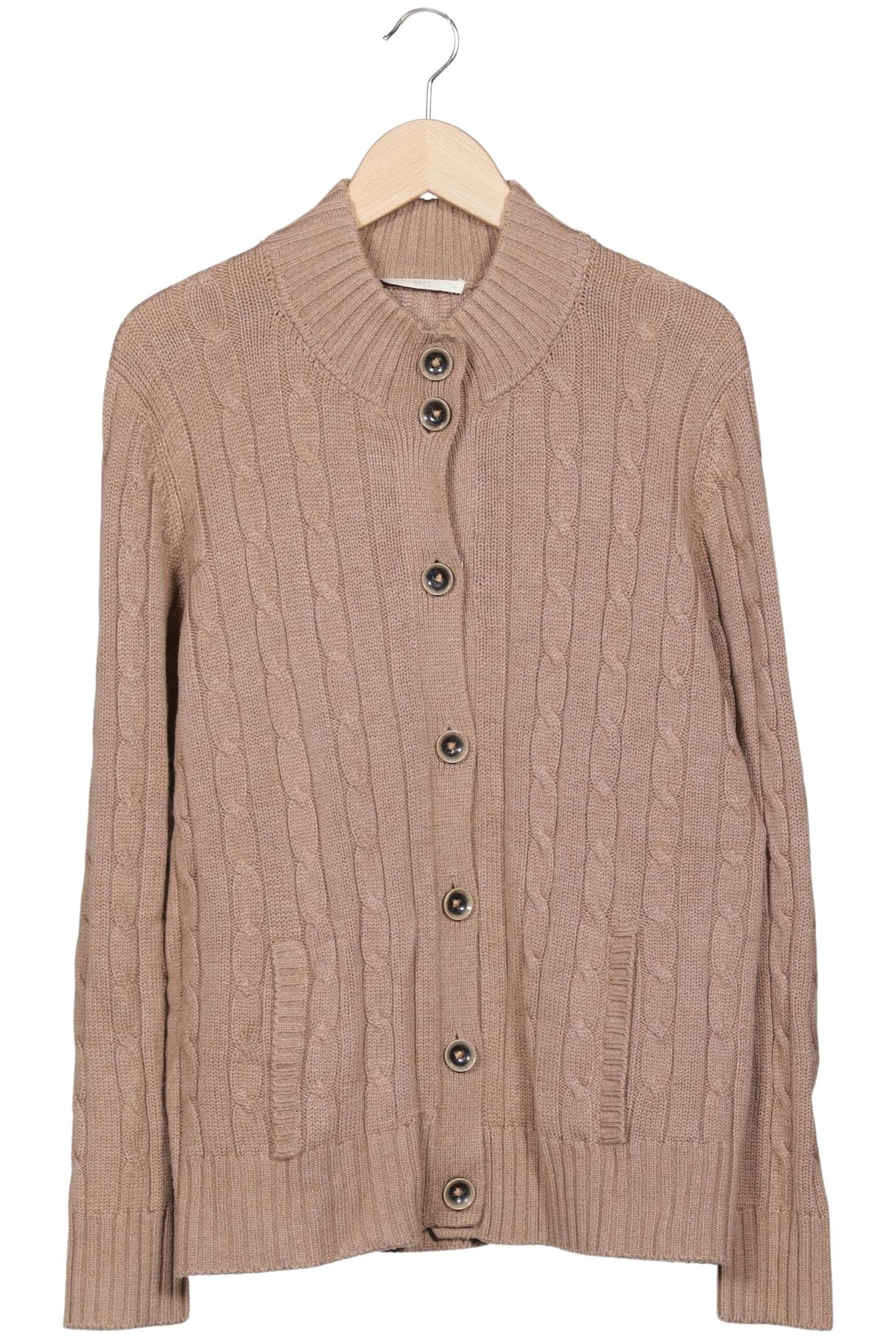 

Brax Damen Strickjacke, beige, Gr. 46