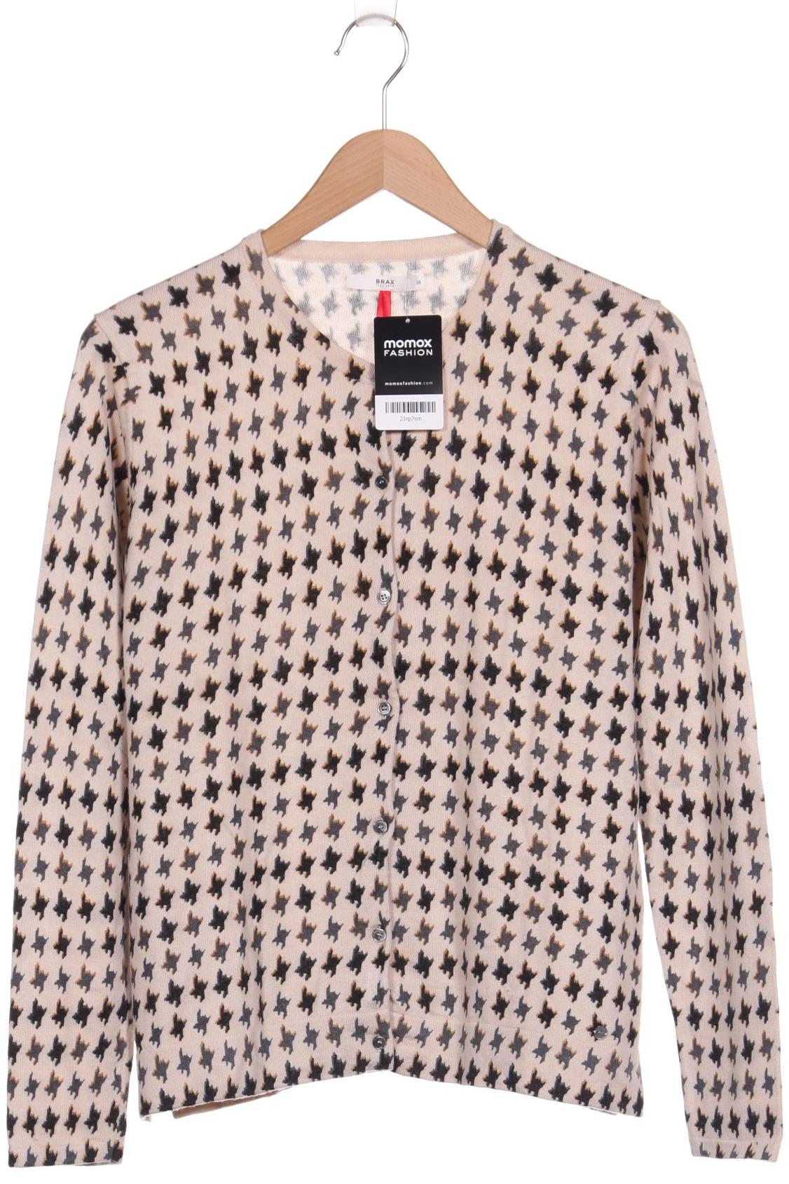 

Brax Damen Strickjacke, beige, Gr. 38