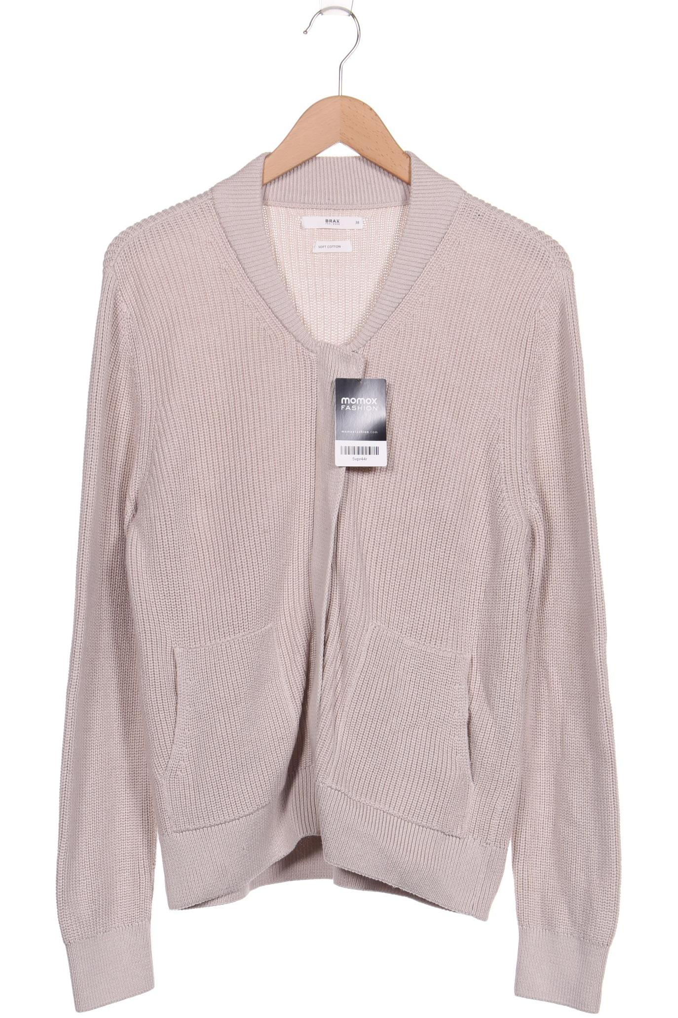

Brax Damen Strickjacke, beige, Gr. 38