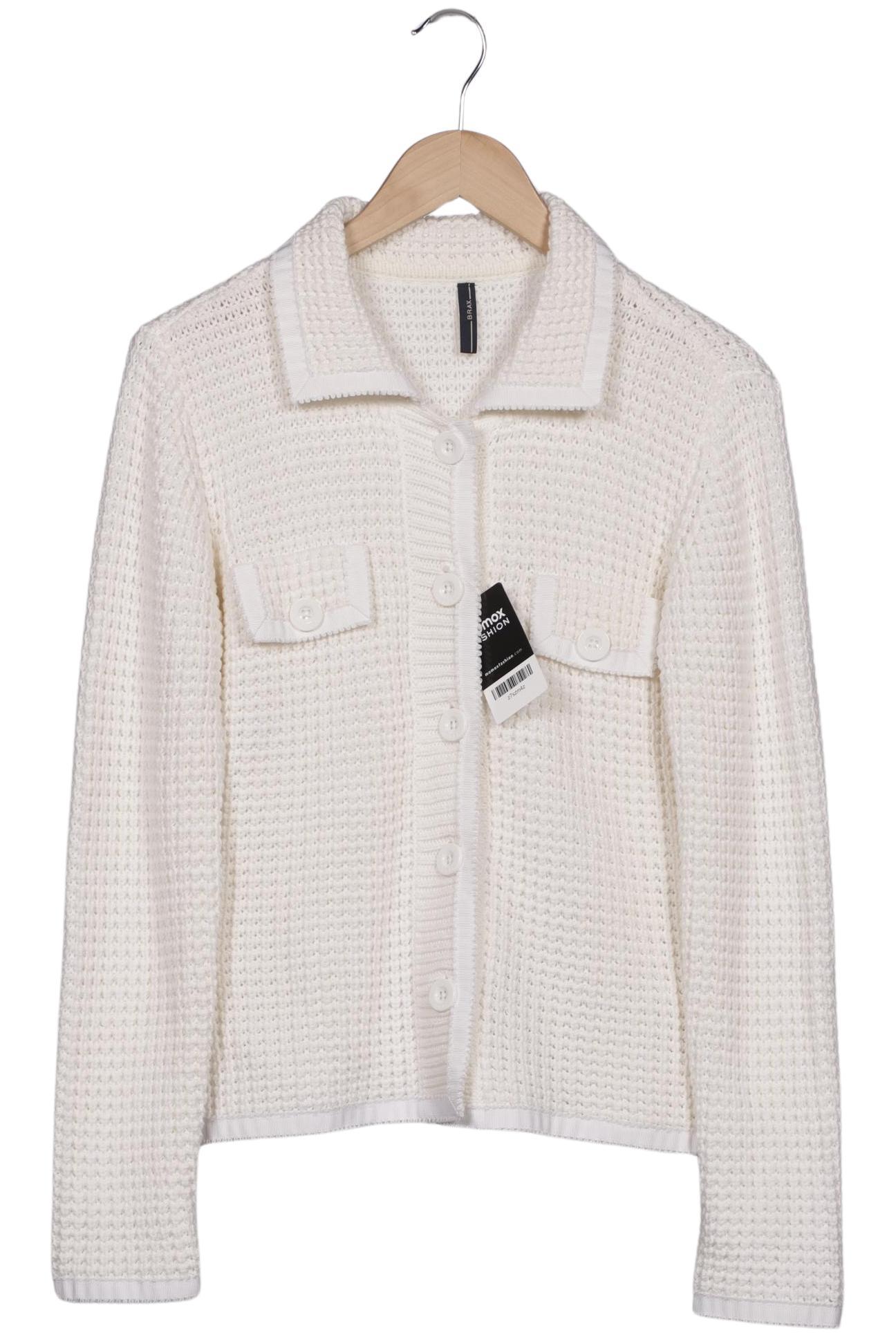 

Brax Damen Strickjacke, weiß, Gr. 40