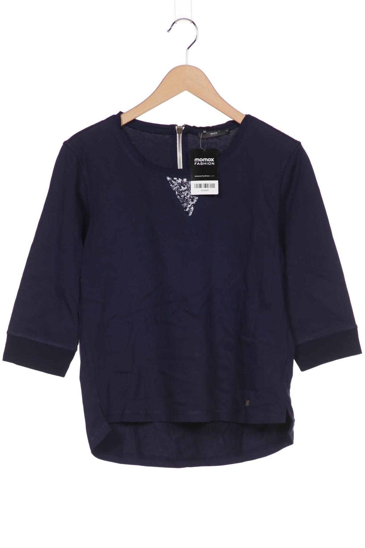 

Brax Damen Sweatshirt, marineblau, Gr. 40