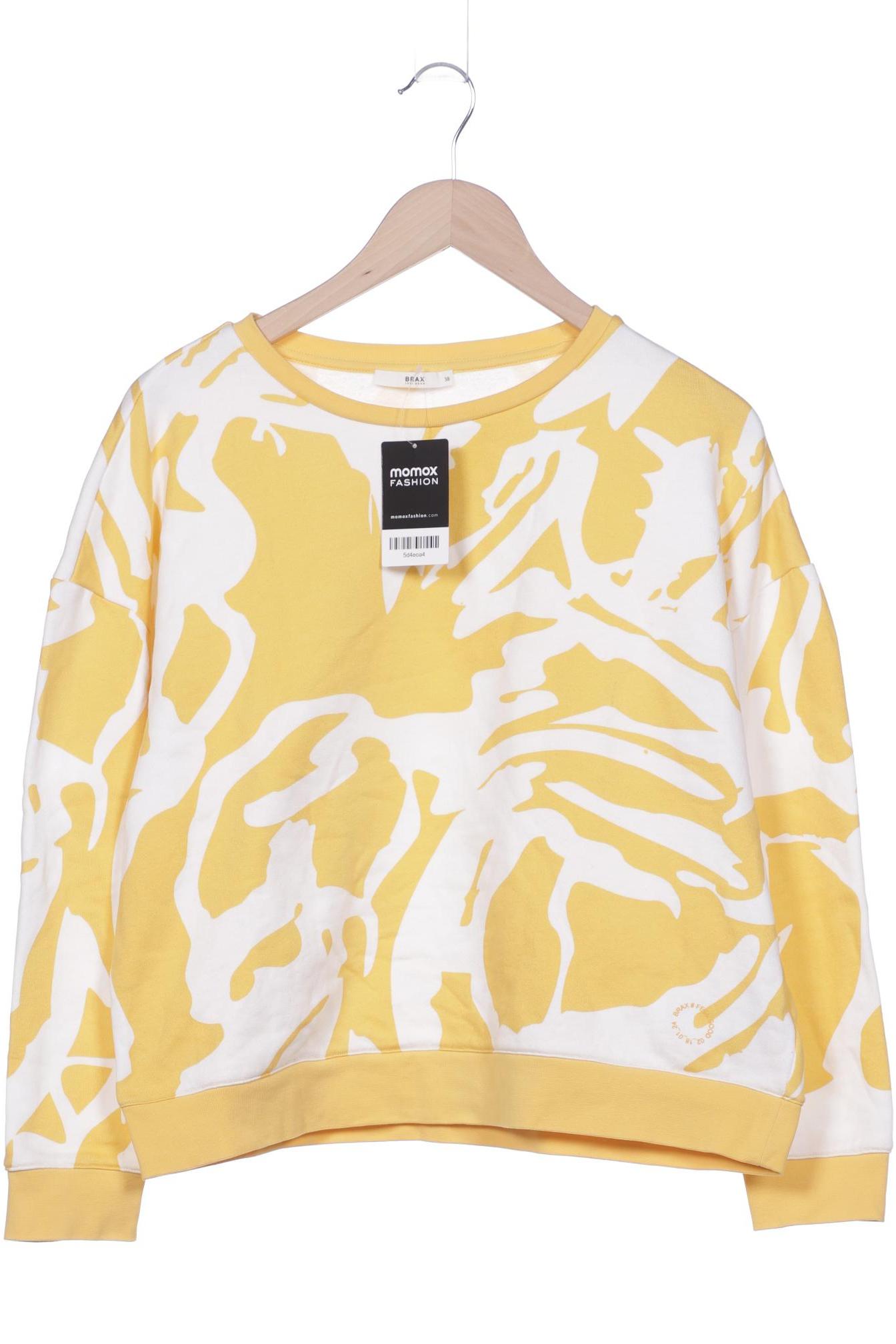 

Brax Damen Sweatshirt, gelb, Gr. 38