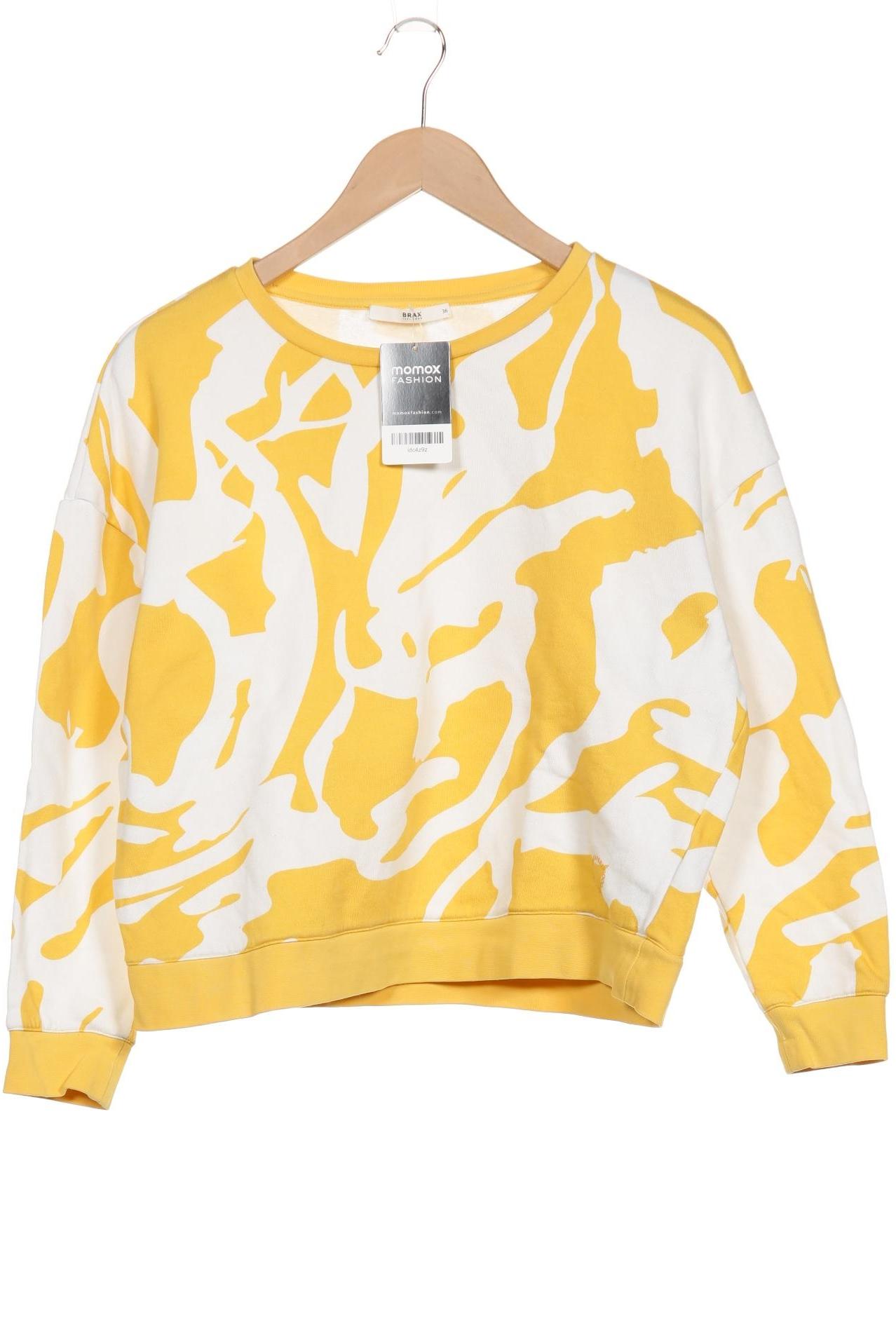

Brax Damen Sweatshirt, gelb, Gr. 36