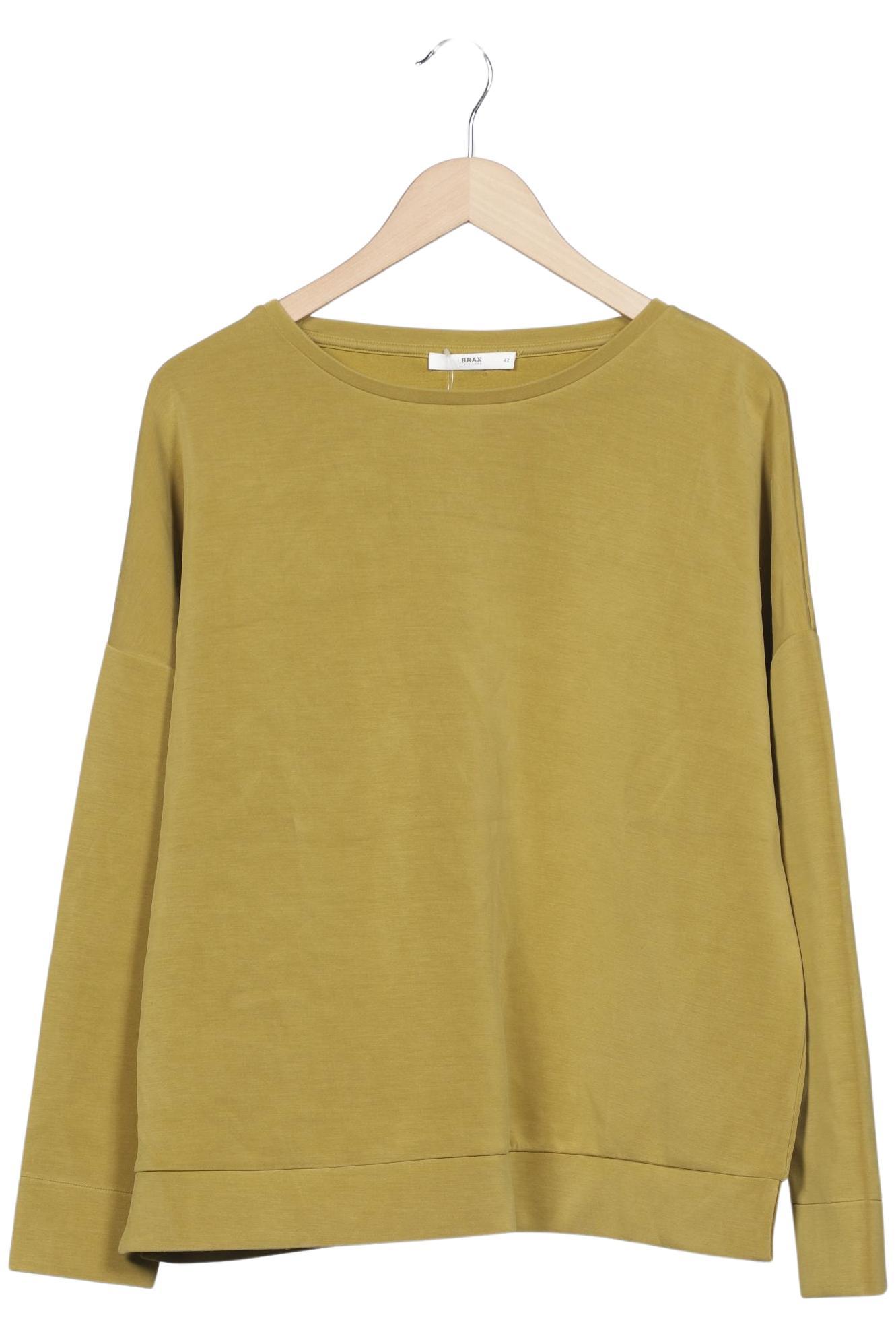 

Brax Damen Sweatshirt, gelb, Gr. 42