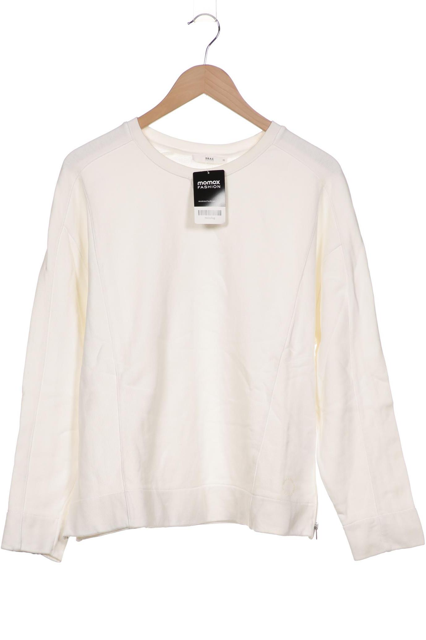 

Brax Damen Sweatshirt, weiß, Gr. 42