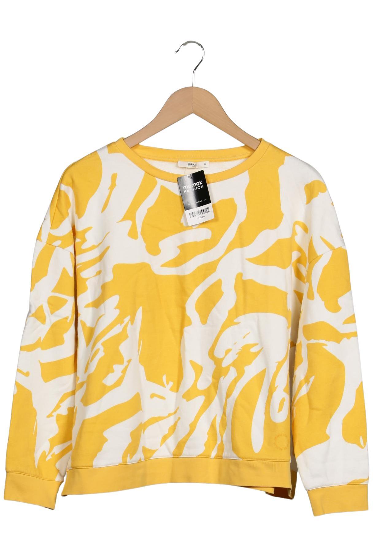 

Brax Damen Sweatshirt, gelb, Gr. 44