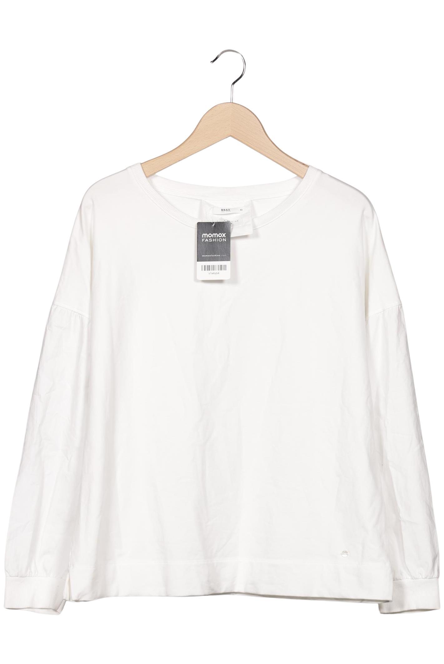 

Brax Damen Sweatshirt, weiß, Gr. 40