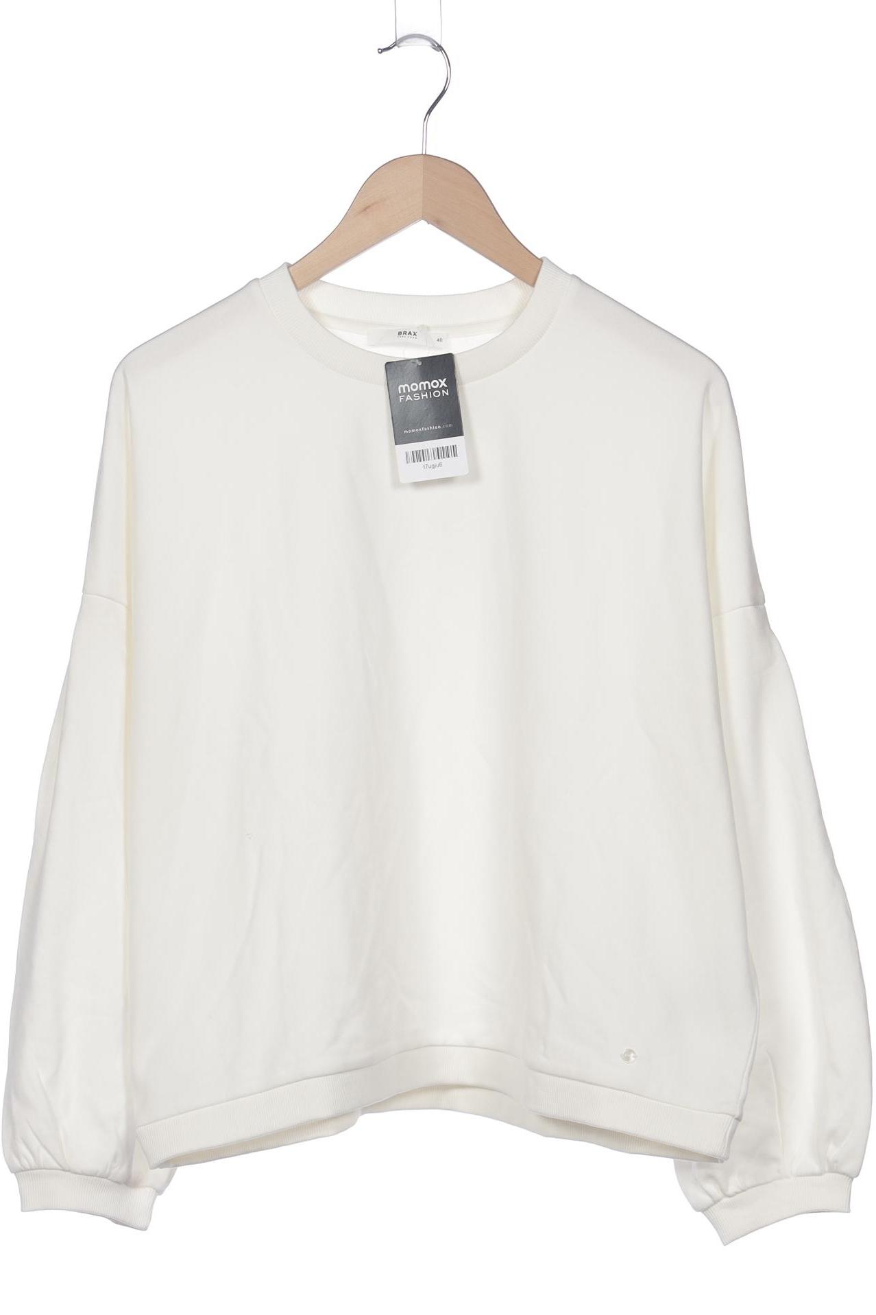

Brax Damen Sweatshirt, cremeweiß, Gr. 40