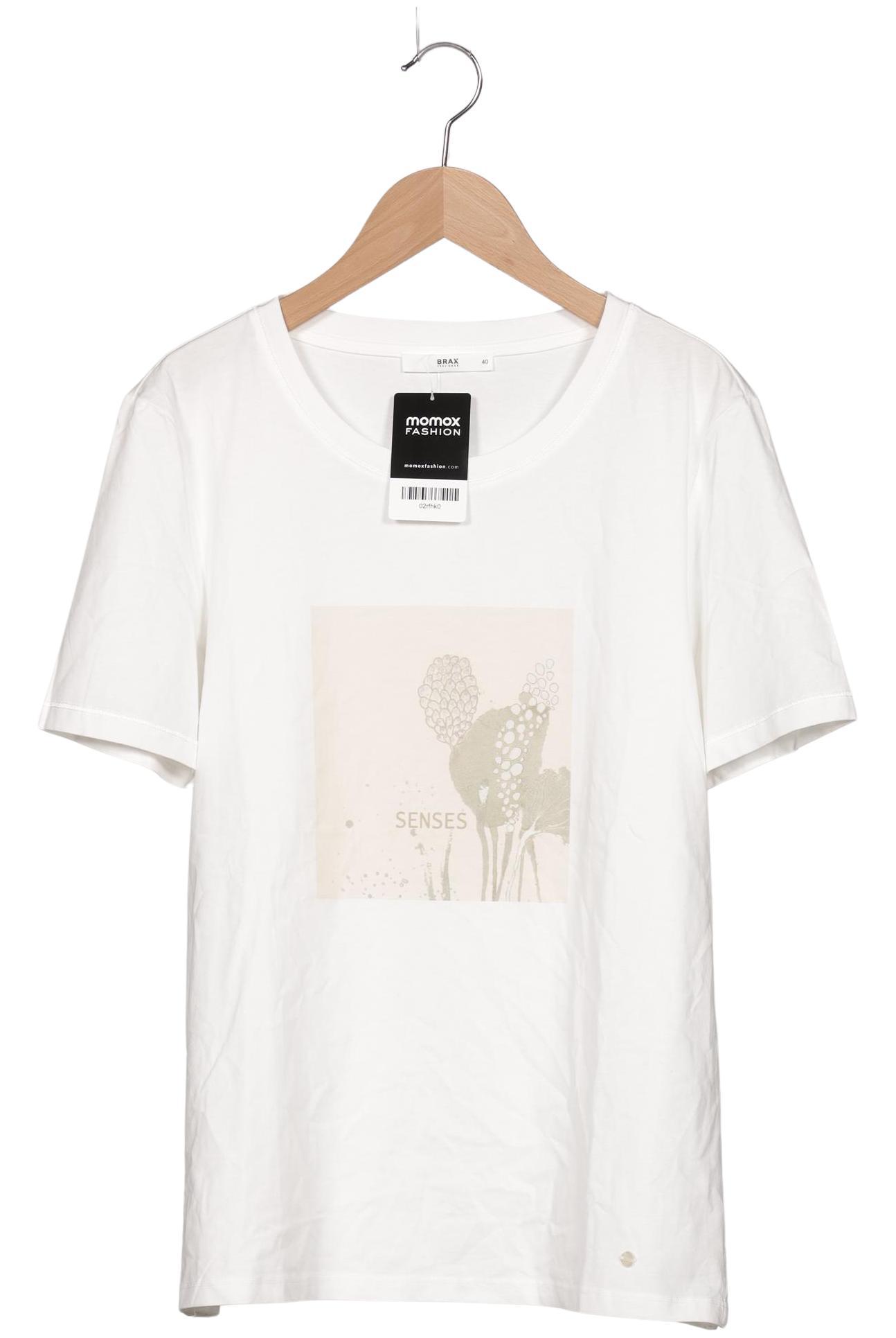 

Brax Damen T-Shirt, weiß, Gr. 40