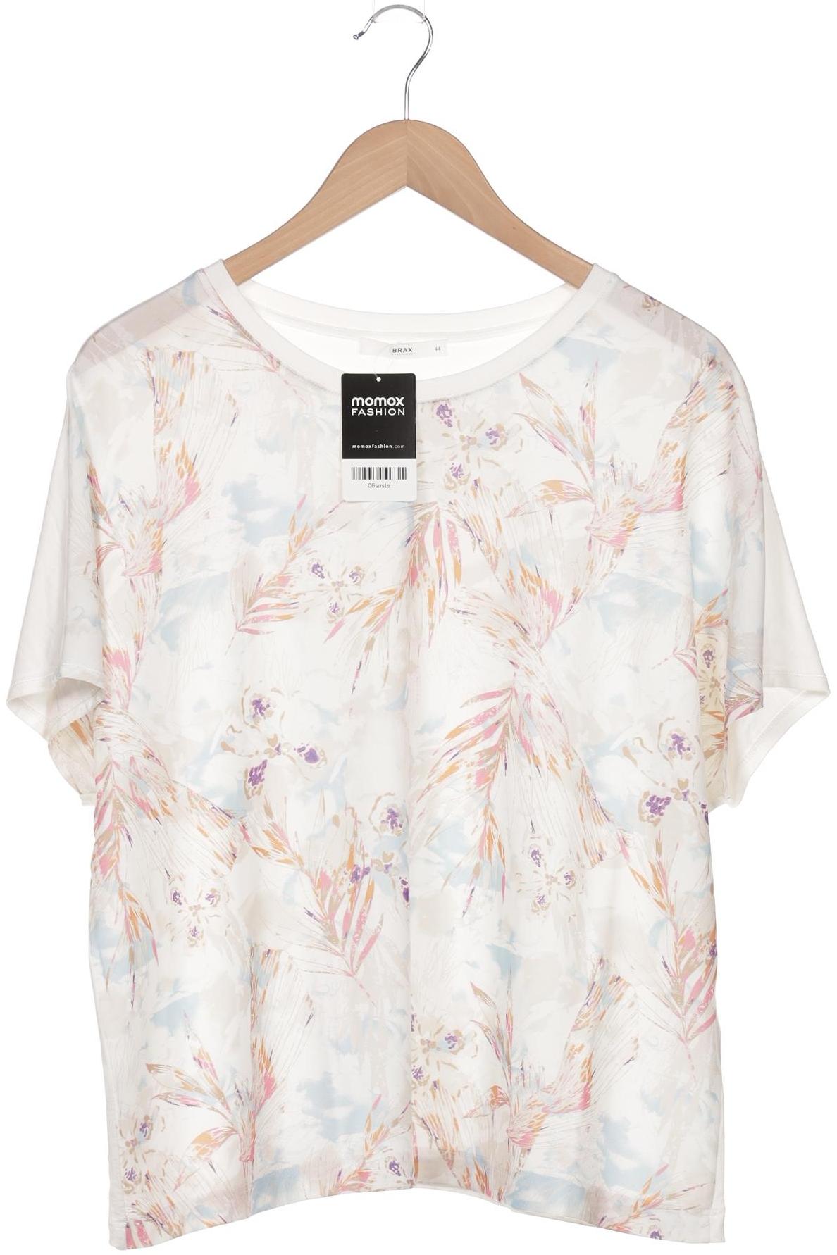 

Brax Damen T-Shirt, weiß, Gr. 44