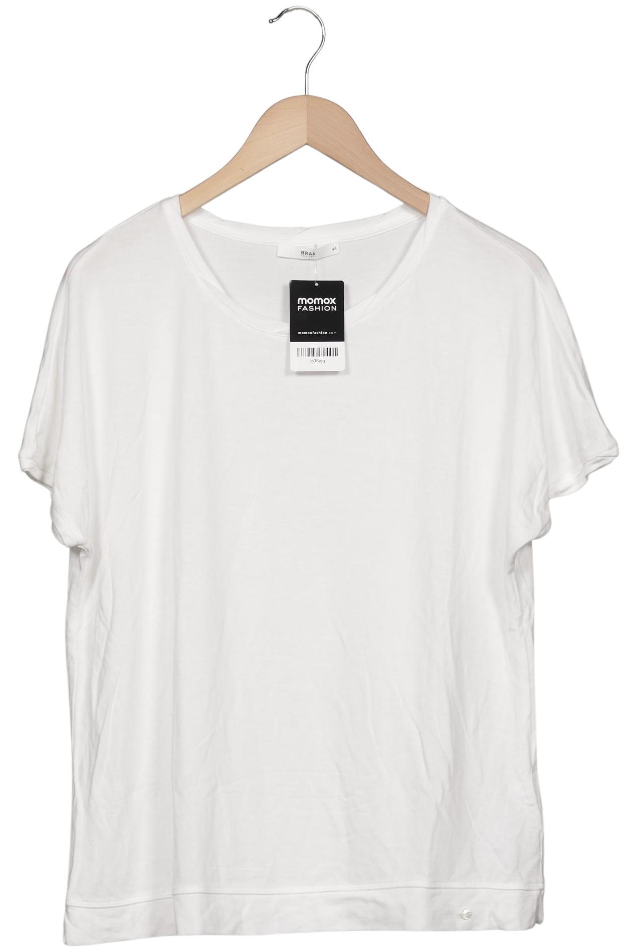 

Brax Damen T-Shirt, weiß, Gr. 44