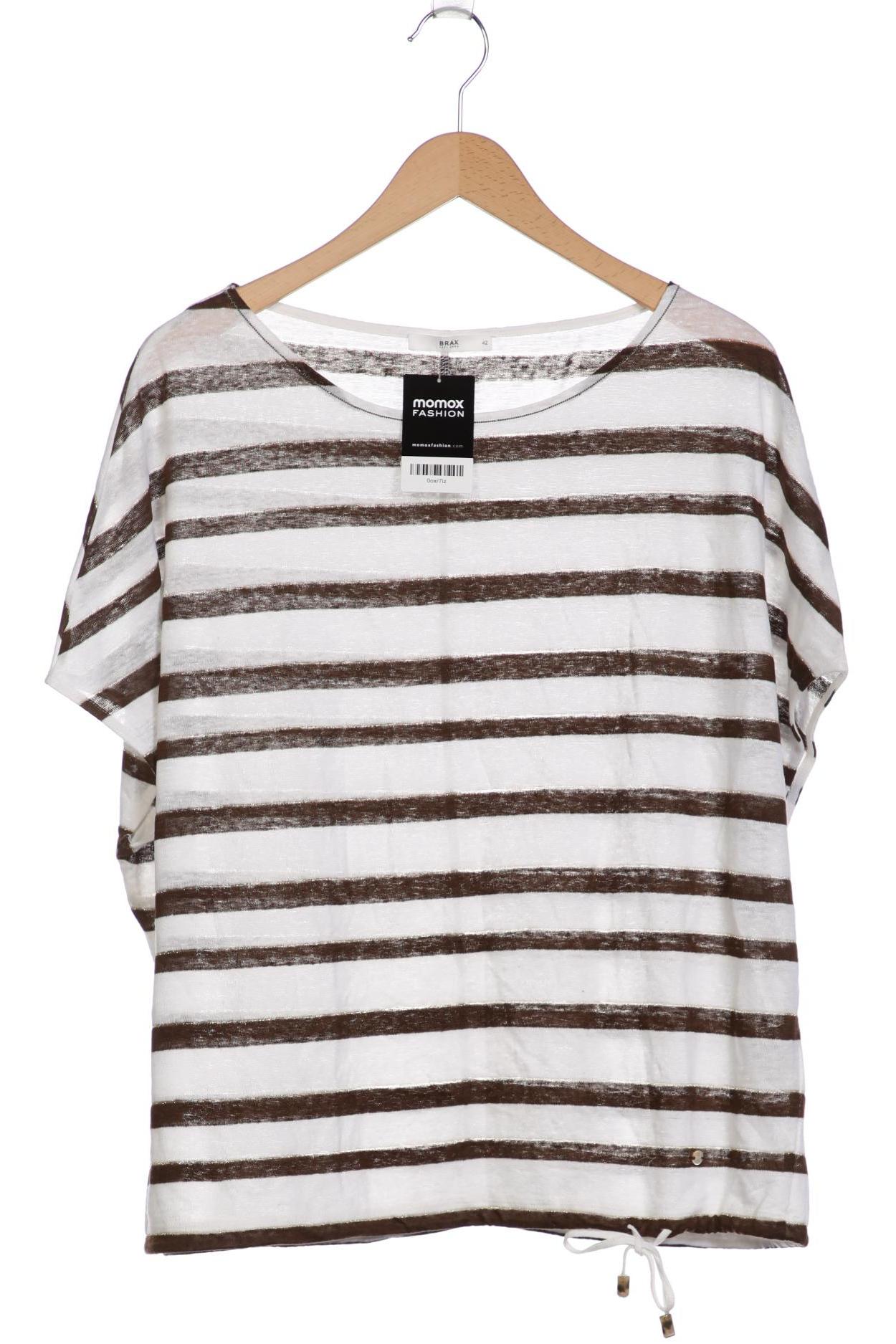 

Brax Damen T-Shirt, weiß, Gr. 42