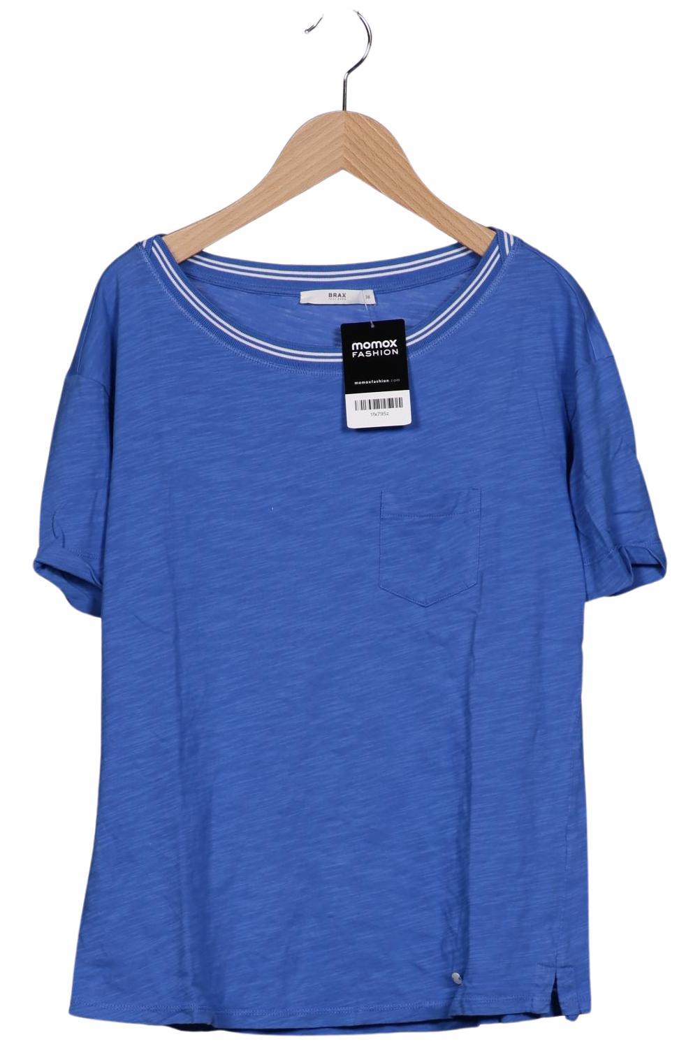 

Brax Damen T-Shirt, blau, Gr. 36
