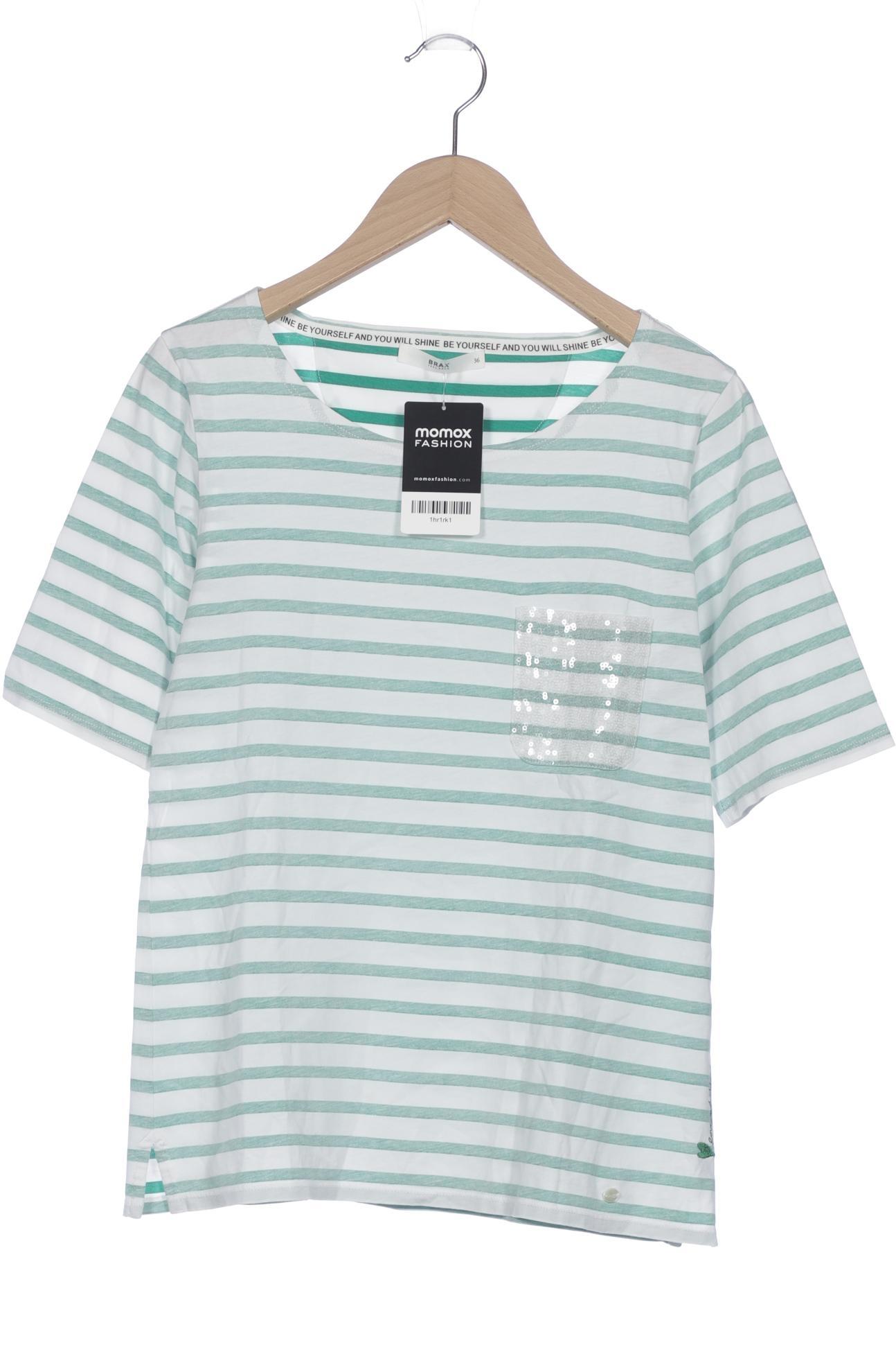 

Brax Damen T-Shirt, weiß, Gr. 36