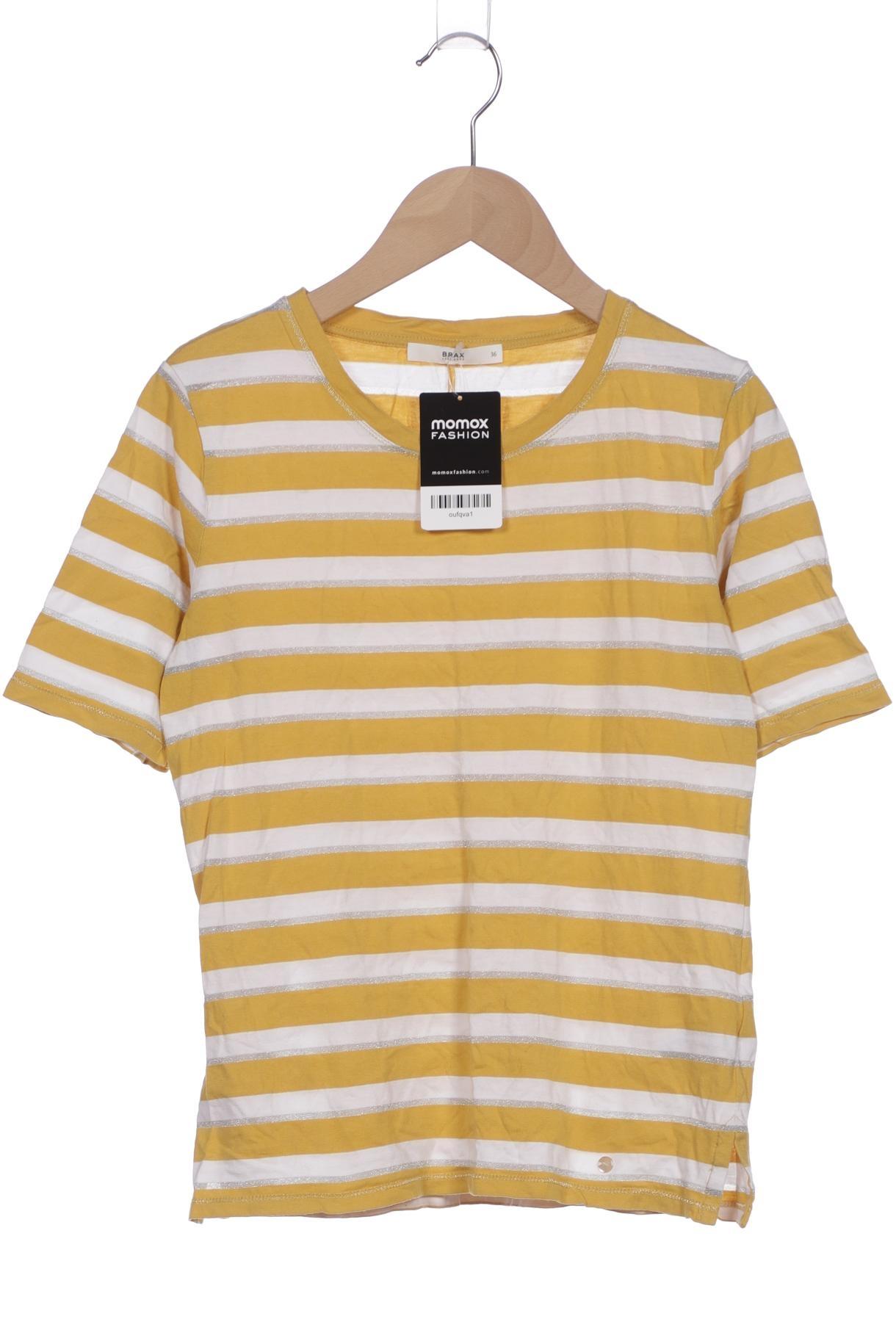 

Brax Damen T-Shirt, gelb, Gr. 36