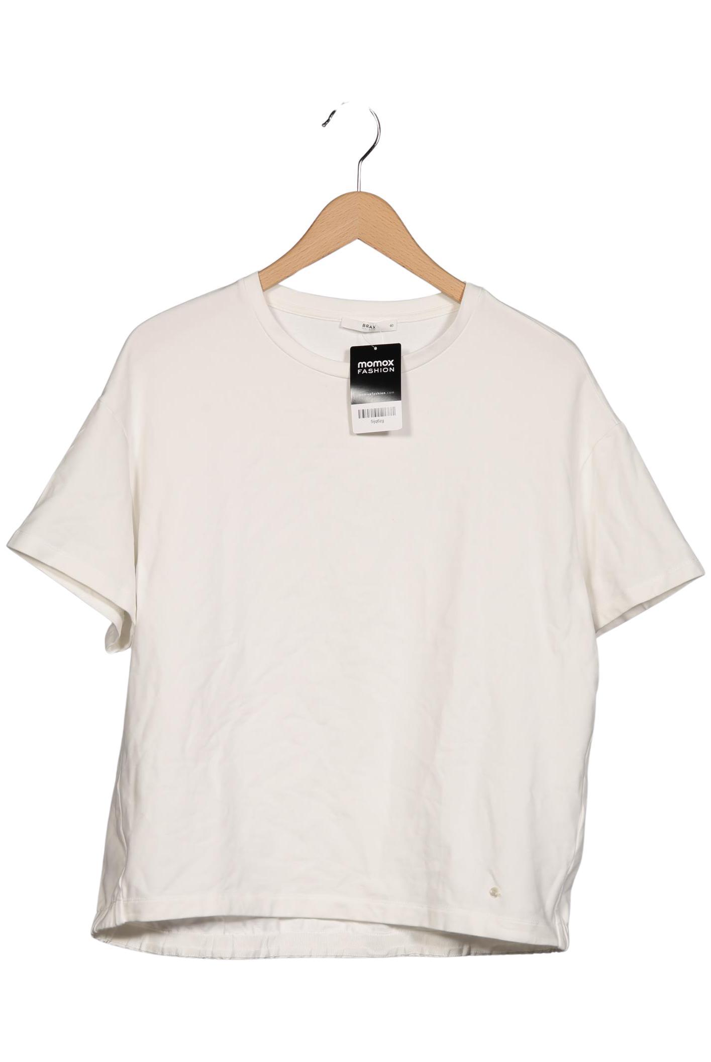 

Brax Damen T-Shirt, weiß, Gr. 40