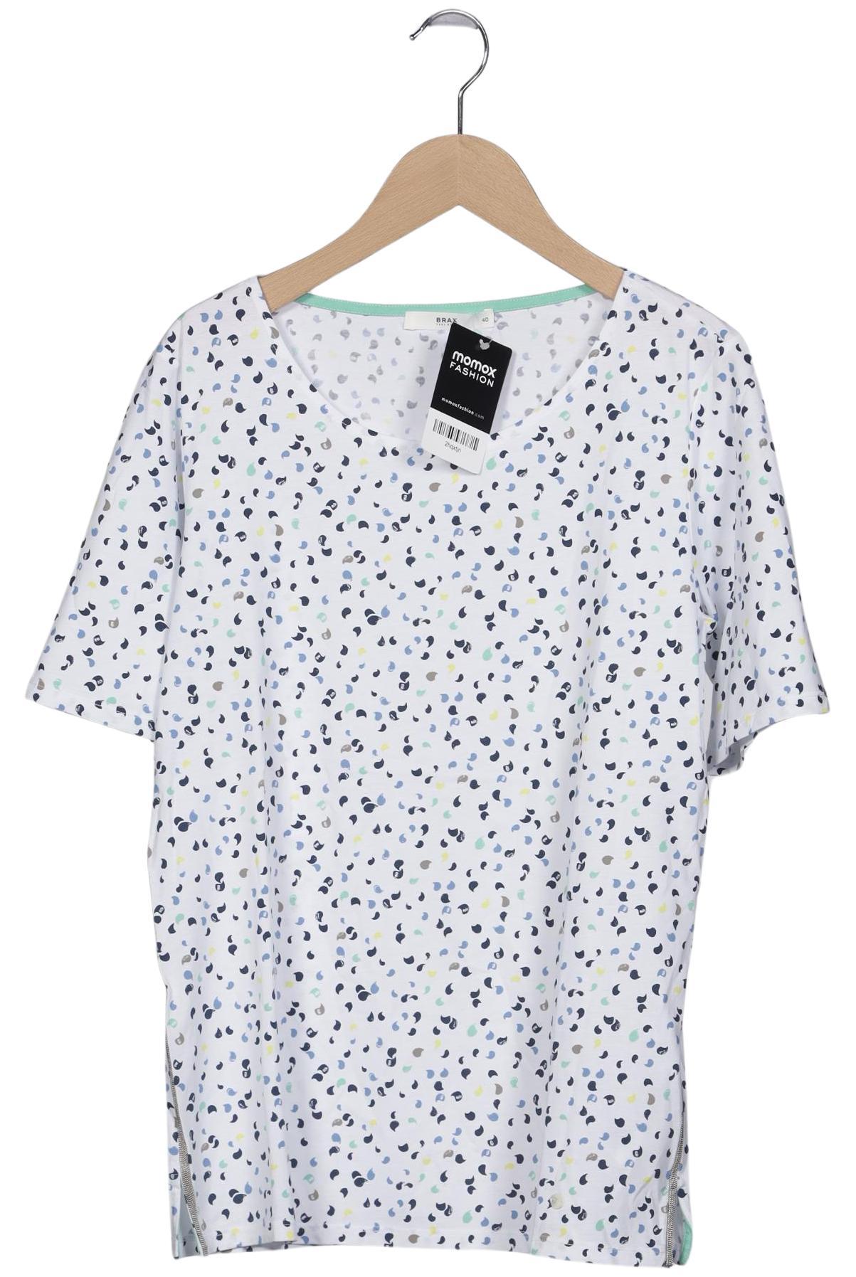 

Brax Damen T-Shirt, weiß, Gr. 40