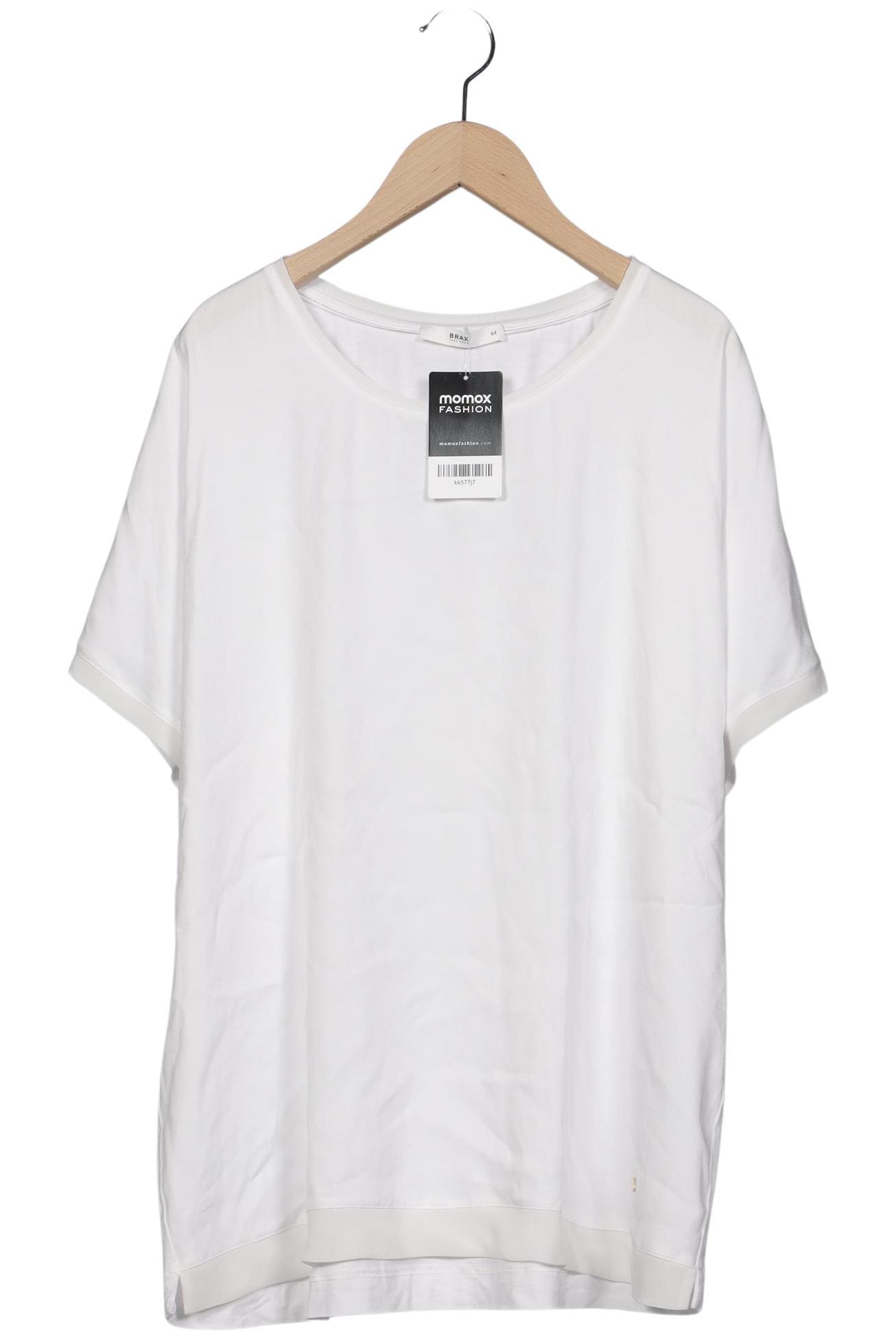 

Brax Damen T-Shirt, weiß, Gr. 44