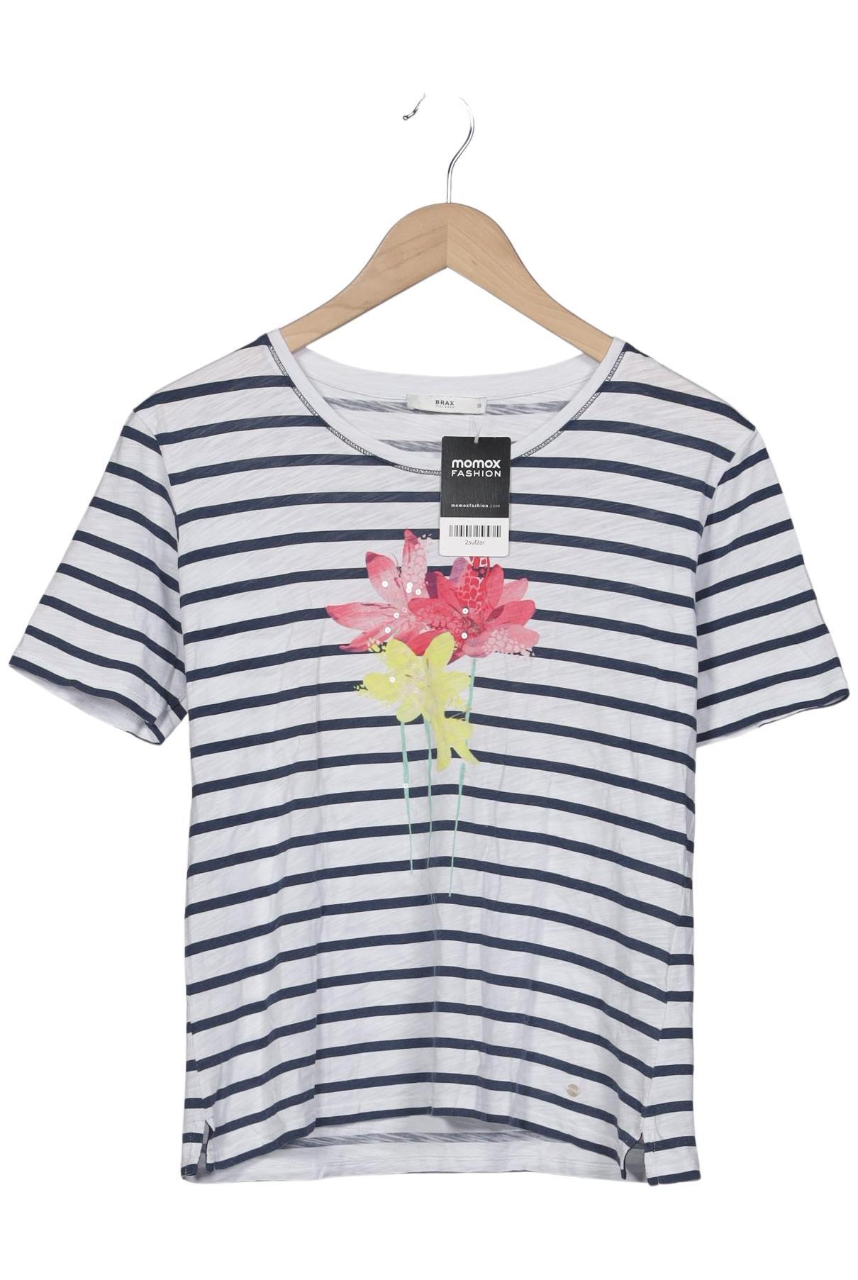 

Brax Damen T-Shirt, weiß, Gr. 38