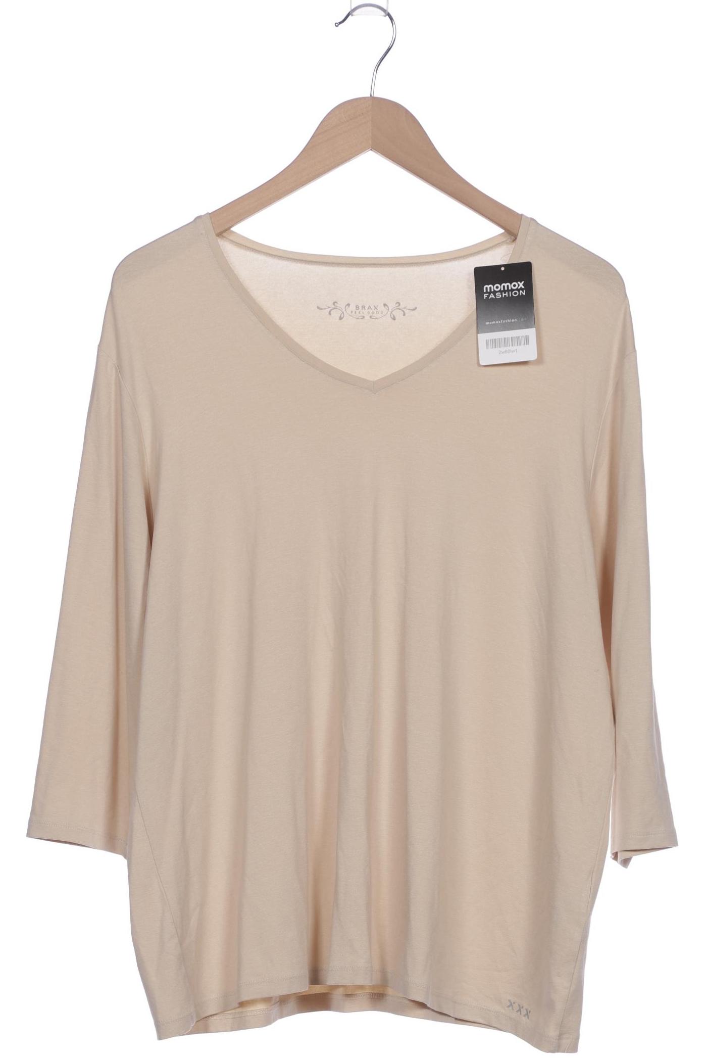 

Brax Damen T-Shirt, beige, Gr. 46