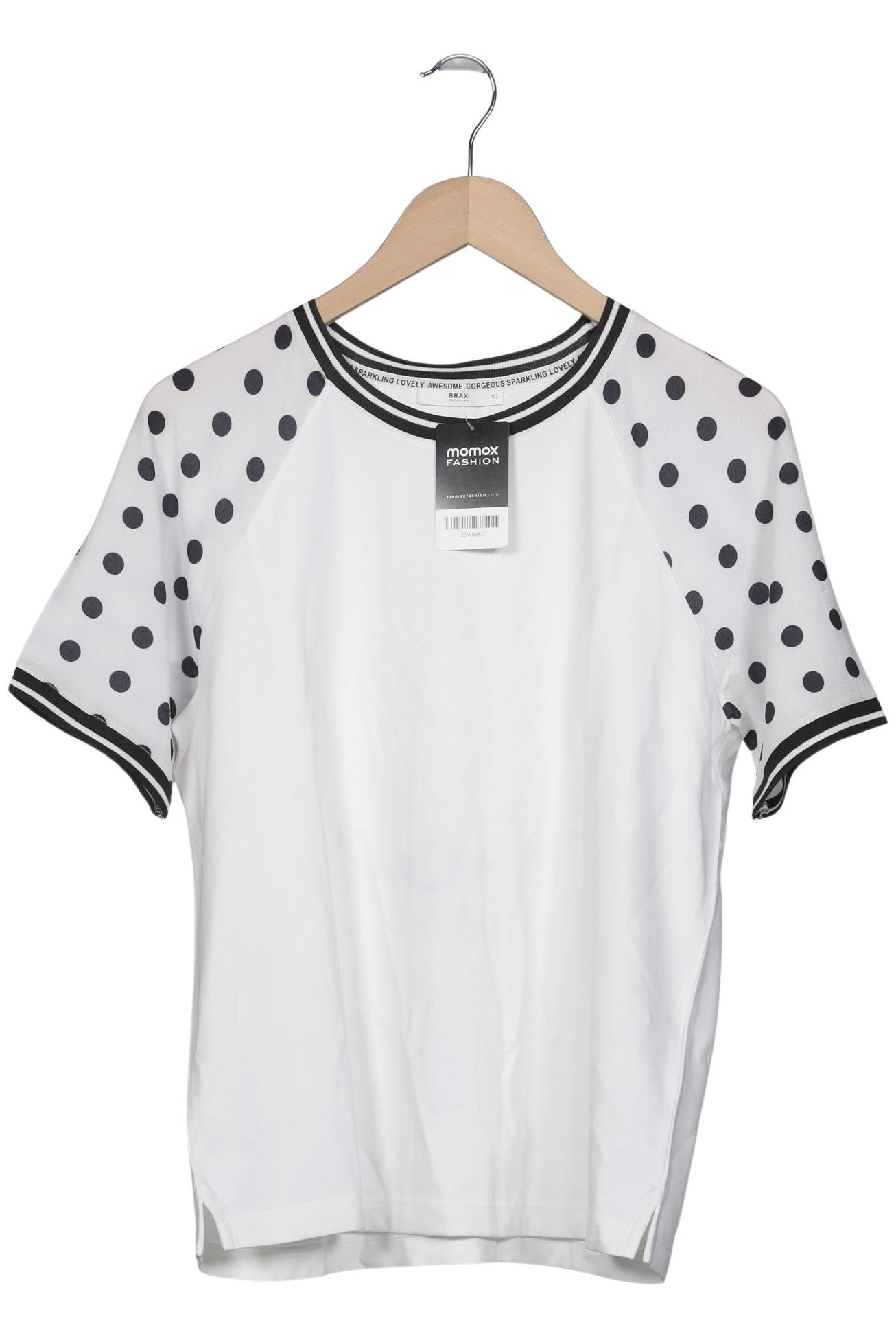 

Brax Damen T-Shirt, weiß, Gr. 40