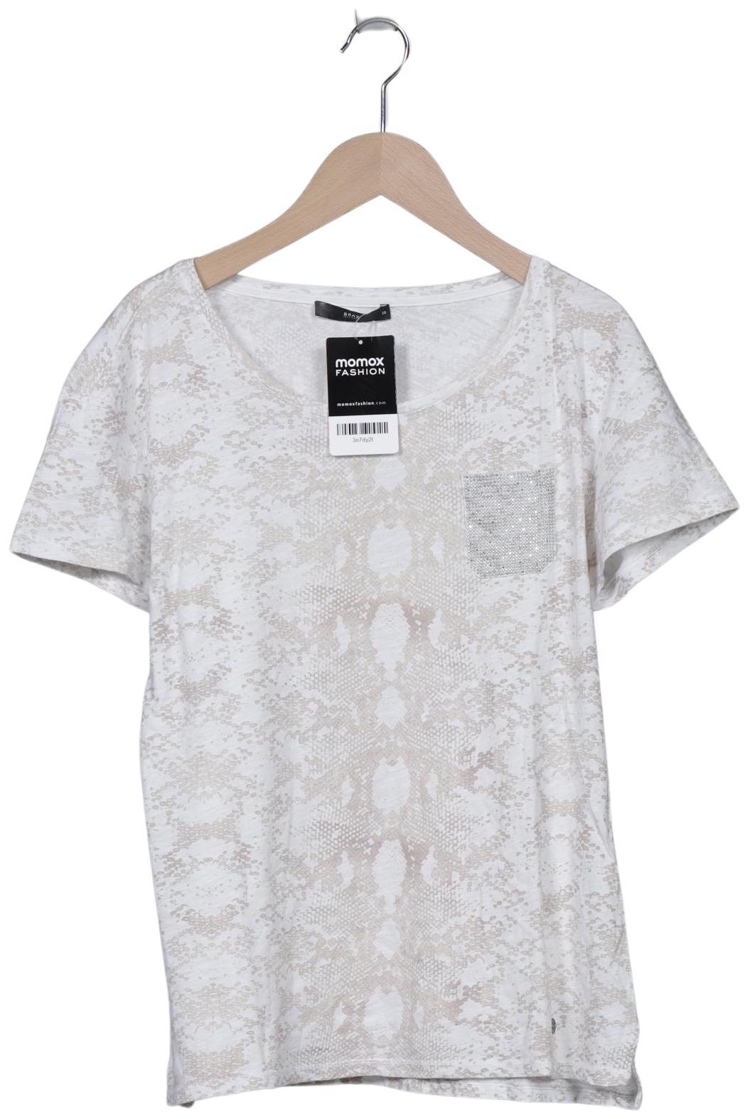 

Brax Damen T-Shirt, beige, Gr. 38