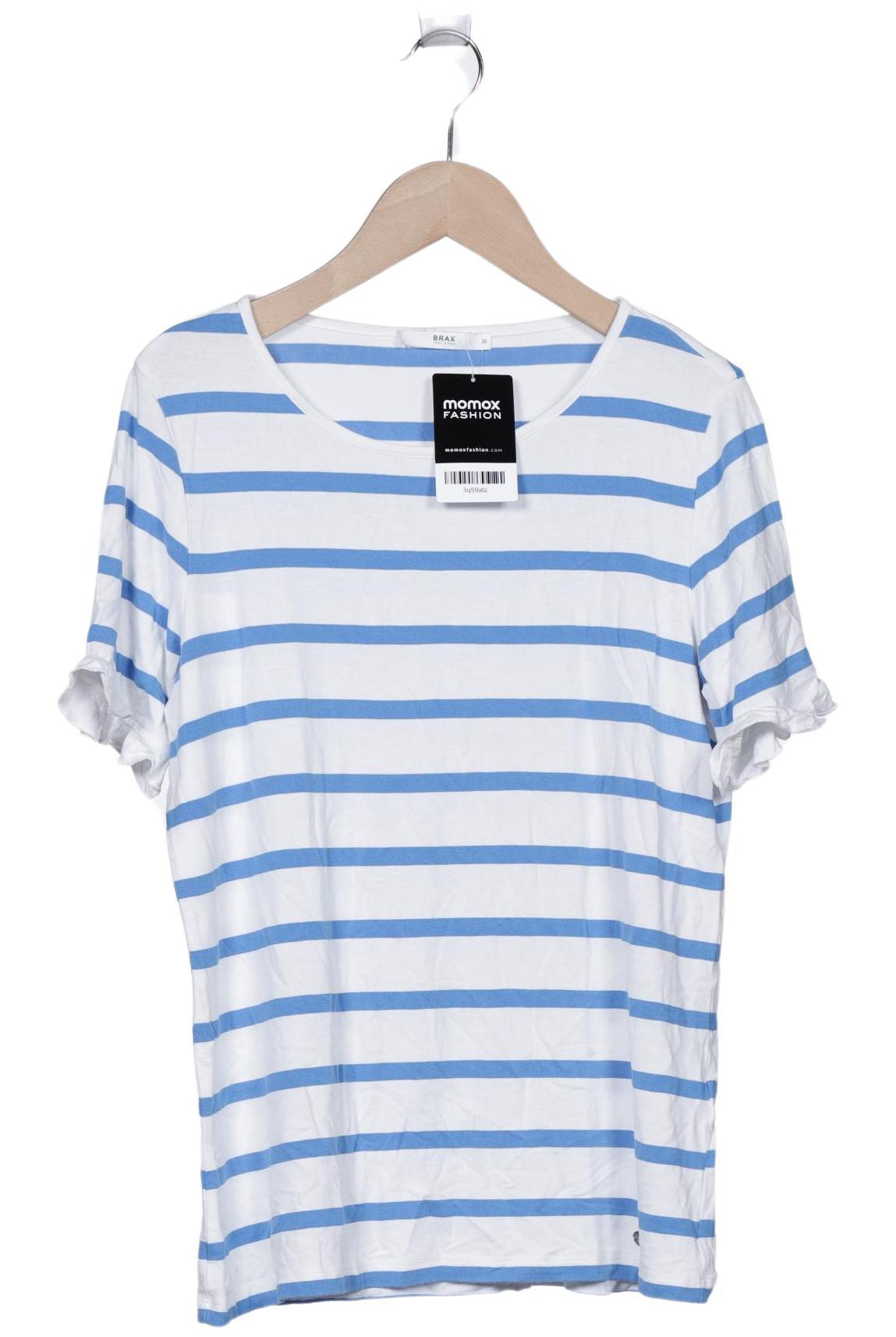 

Brax Damen T-Shirt, weiß, Gr. 36