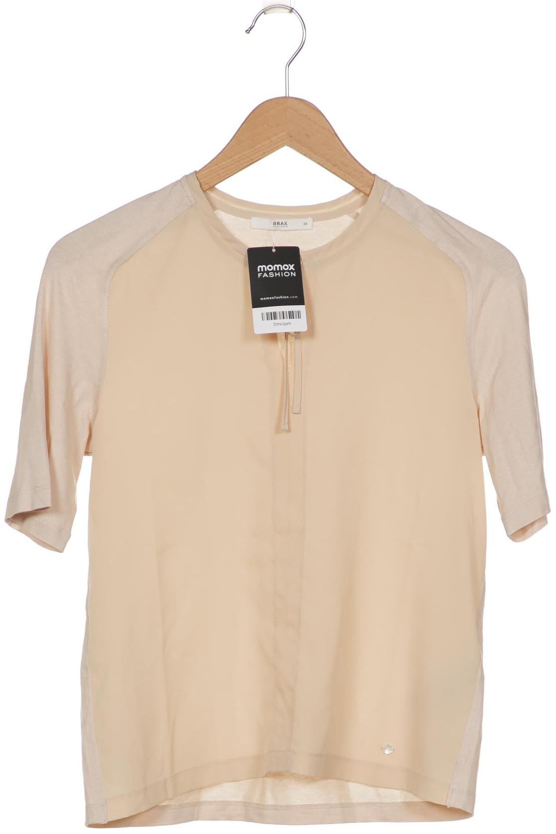 

Brax Damen T-Shirt, beige, Gr. 34