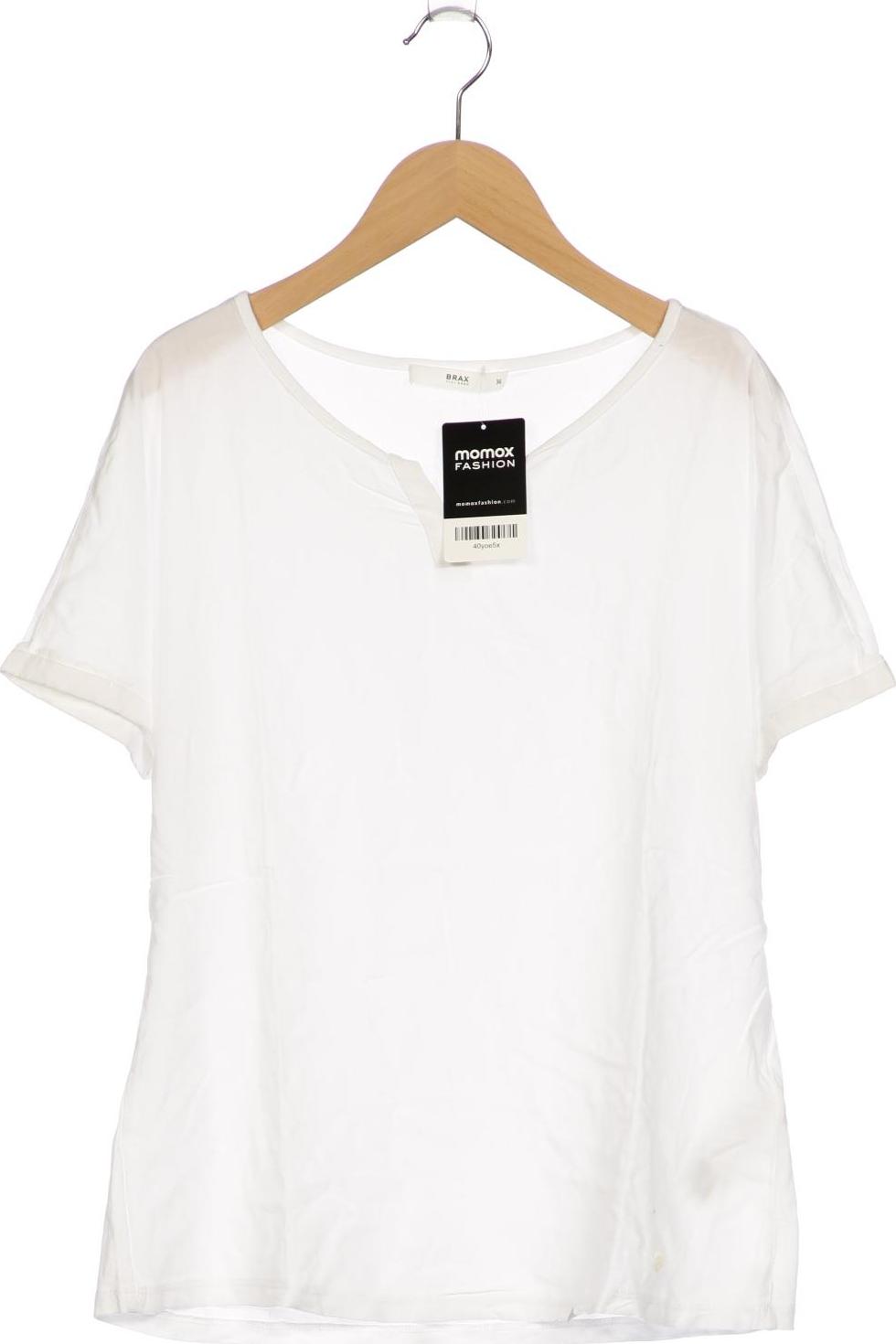 

Brax Damen T-Shirt, weiß, Gr. 36