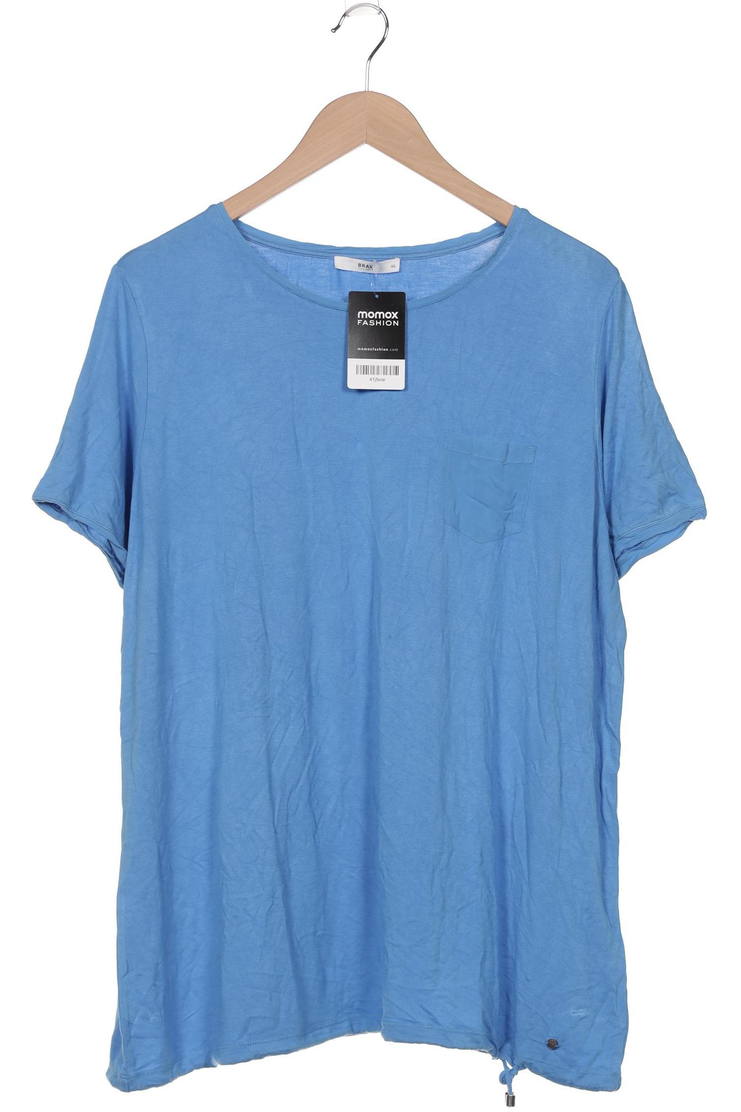 

Brax Damen T-Shirt, blau, Gr. 46