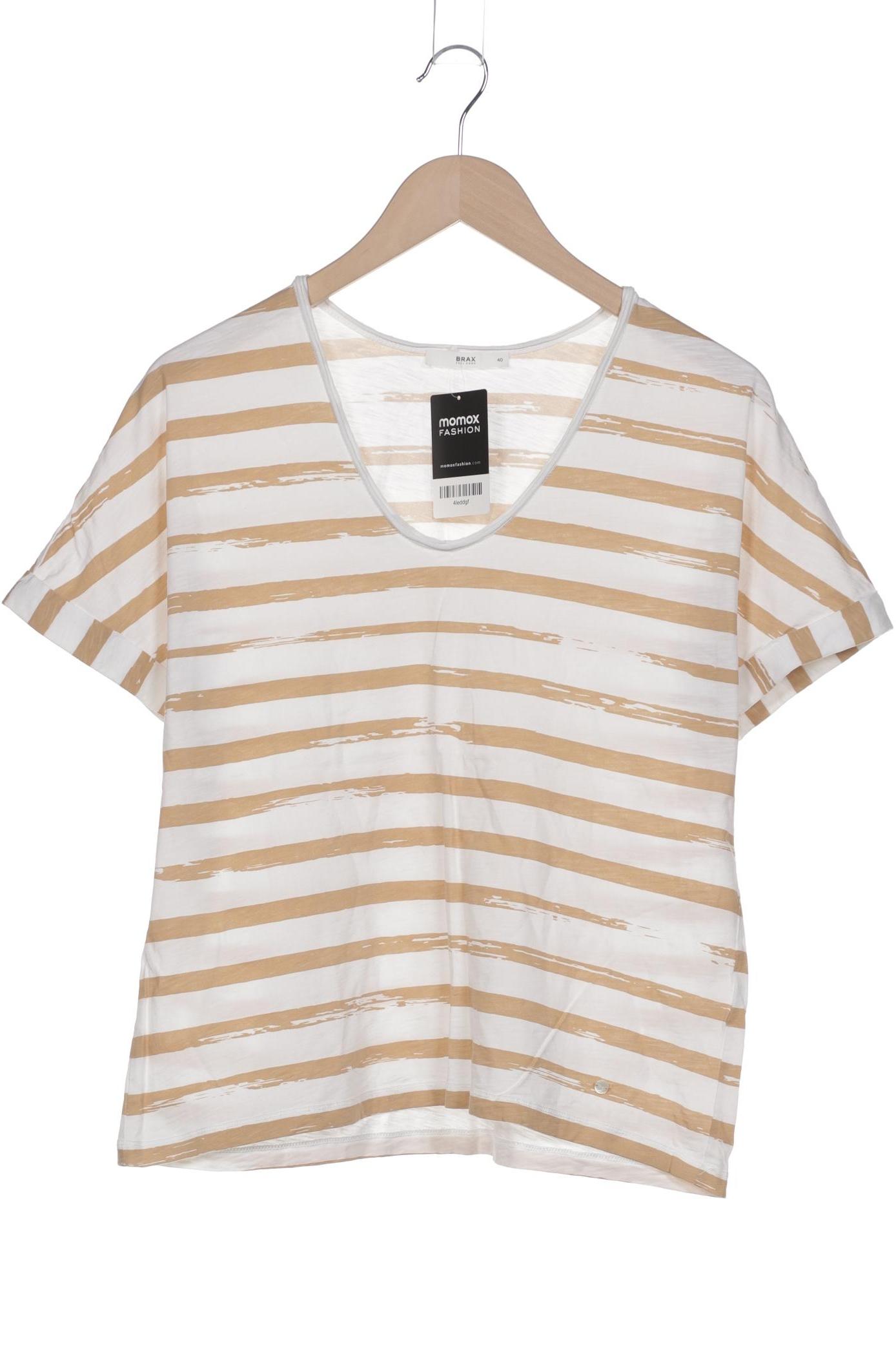 

Brax Damen T-Shirt, weiß, Gr. 40