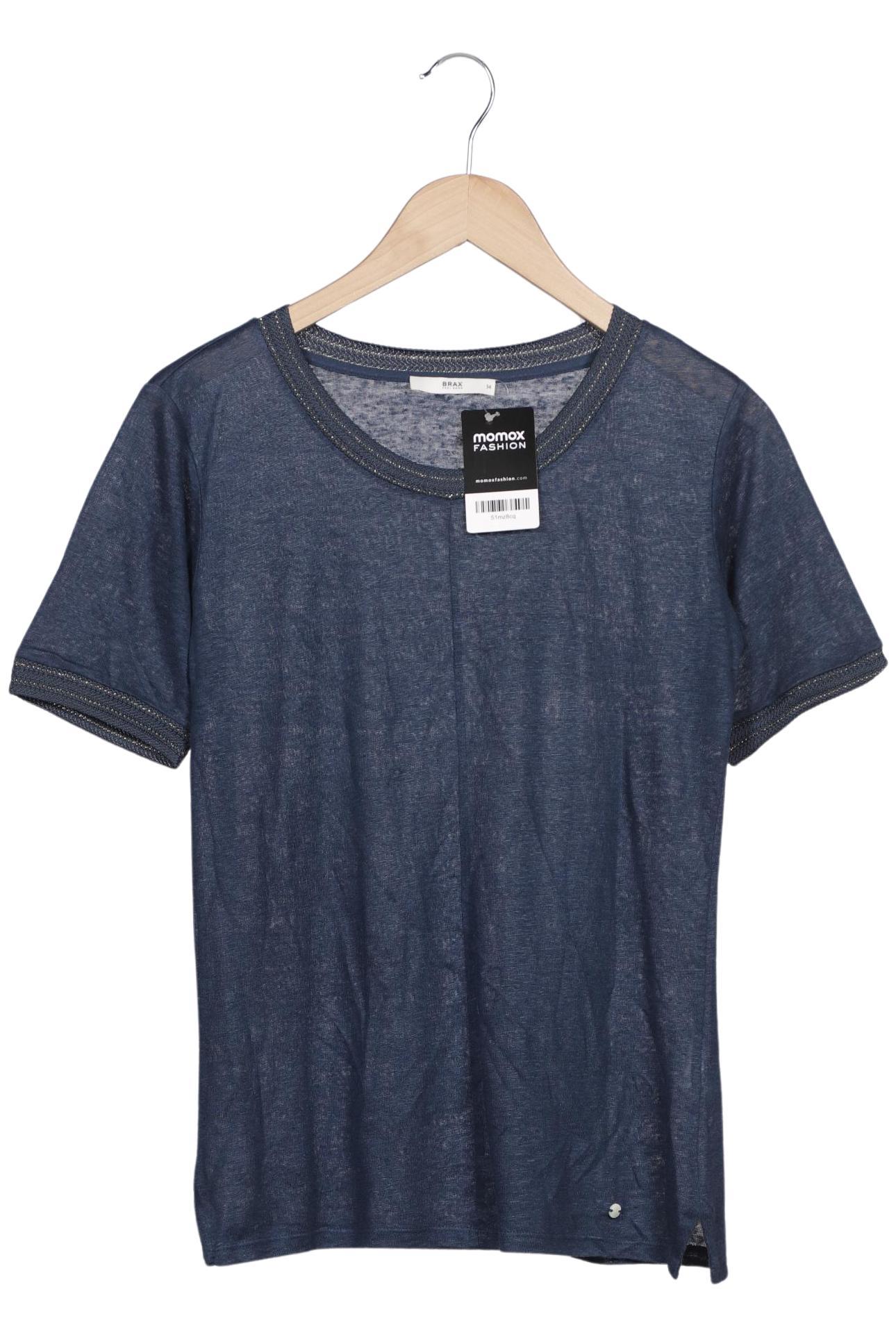 

Brax Damen T-Shirt, marineblau, Gr. 34