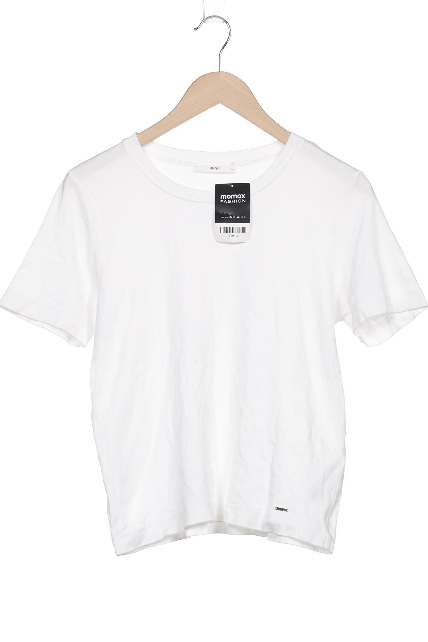 

Brax Damen T-Shirt, weiß, Gr. 36