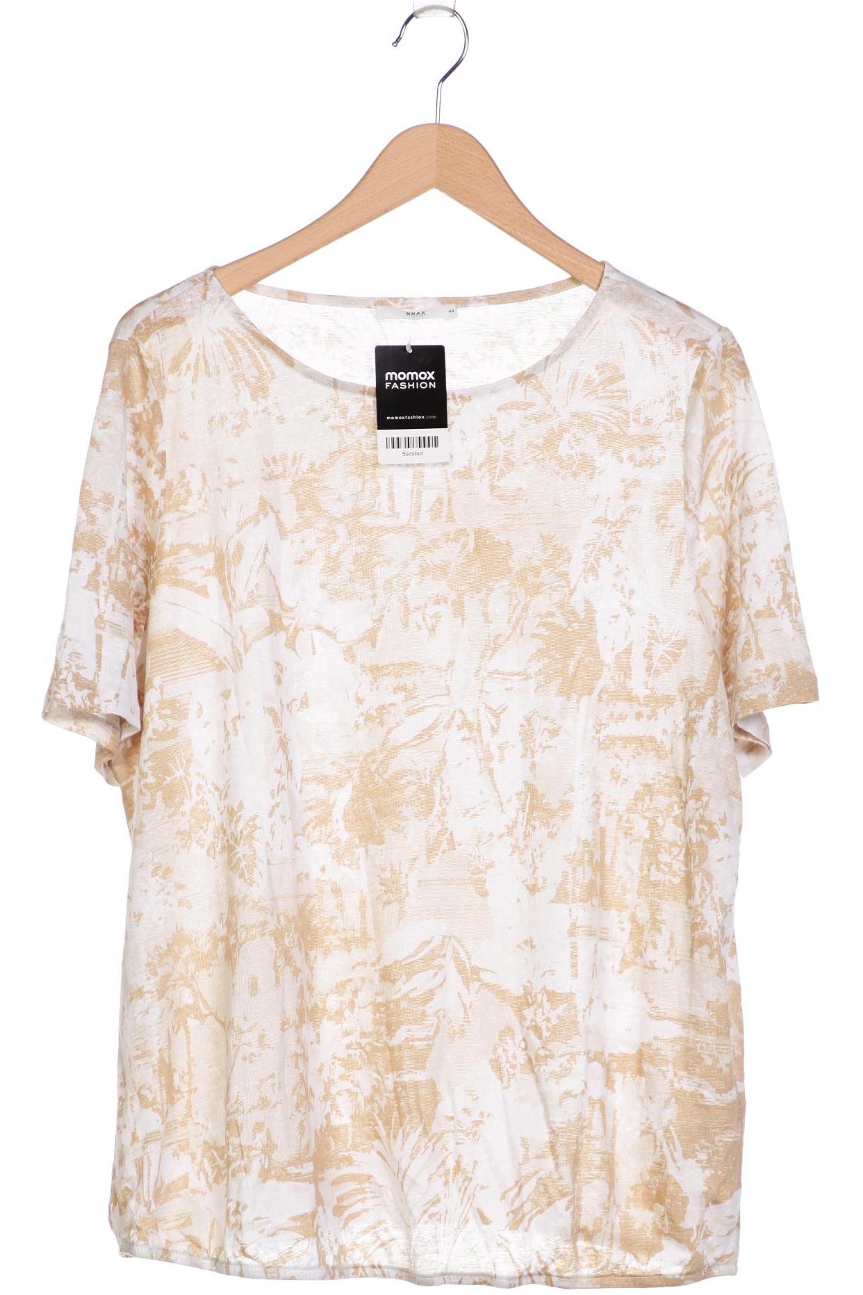 

Brax Damen T-Shirt, beige, Gr. 44